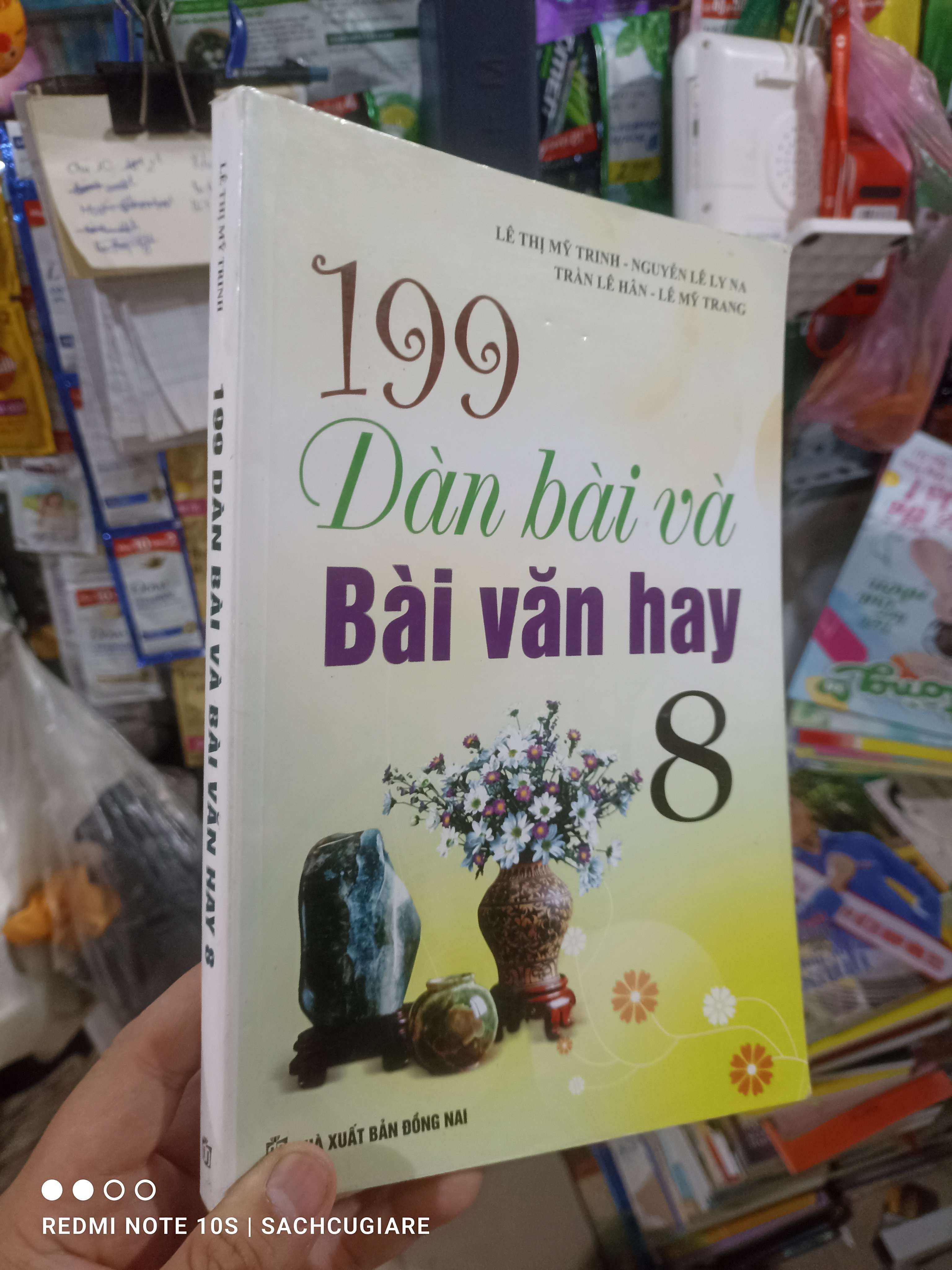 199 dàn bài và bài văn hay 8 - Mỹ Trinh 2015 mới 90% Giáo khoa HCM2702