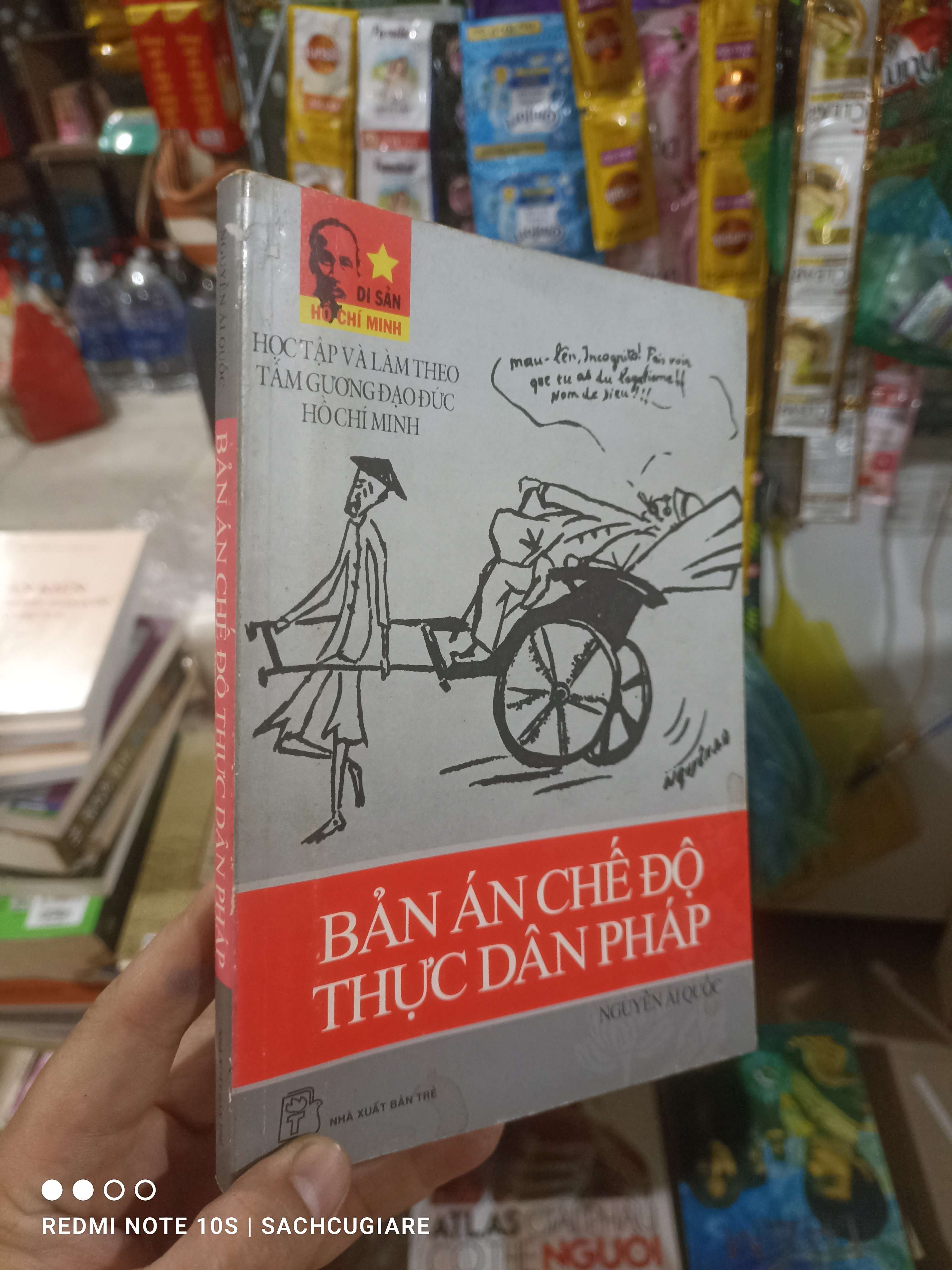 Bản án chế độ thực dân Pháp - Nguyễn Ái Quốc 2010 mới 80% ố Sách lịch sử - triết học HCM2702 (NSX)