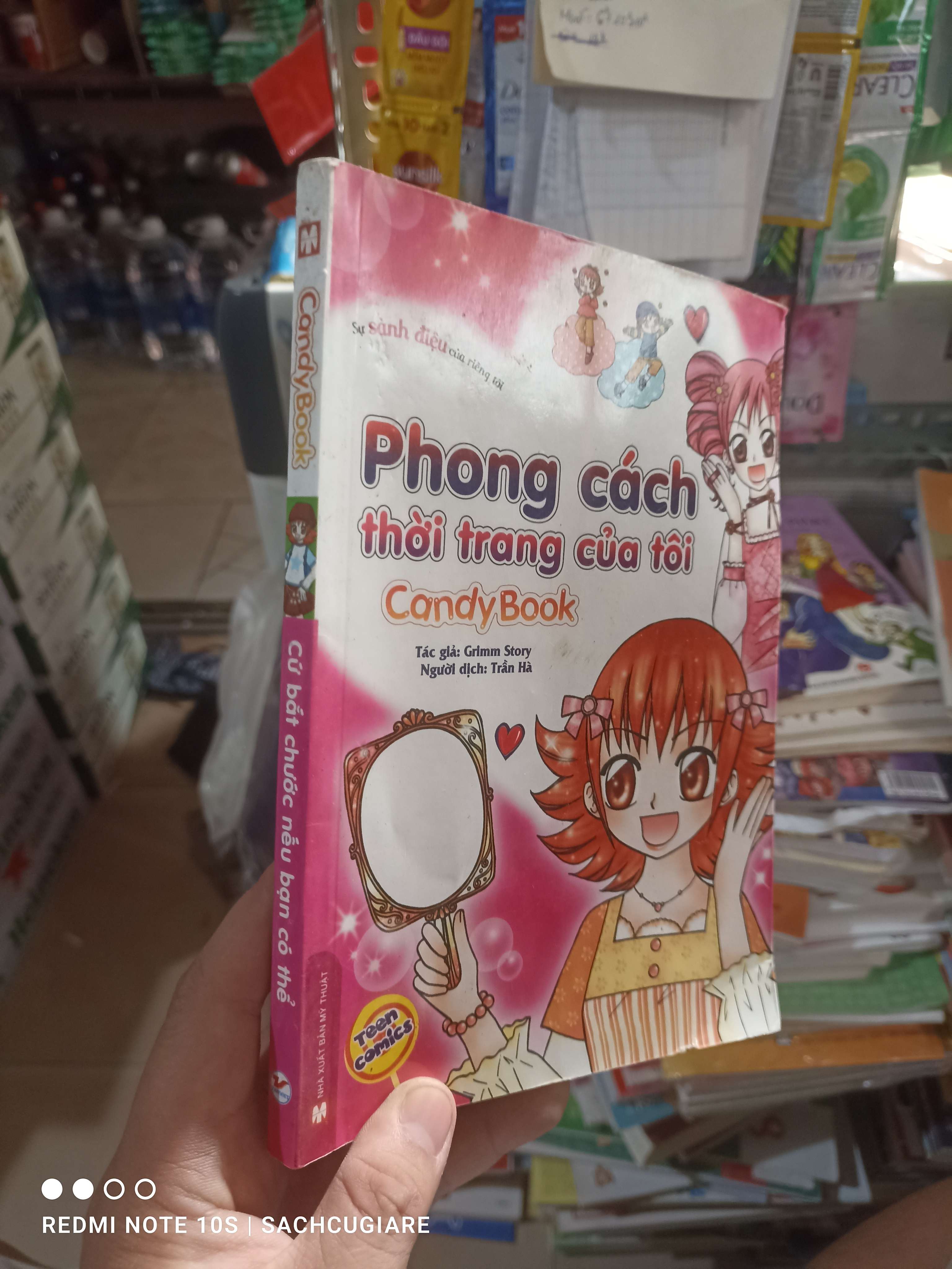 Cứ bắt chước nếu bạn có thể - CandyBook - Story 2018 mới 80% ố Sách thiếu nhi HCM2702