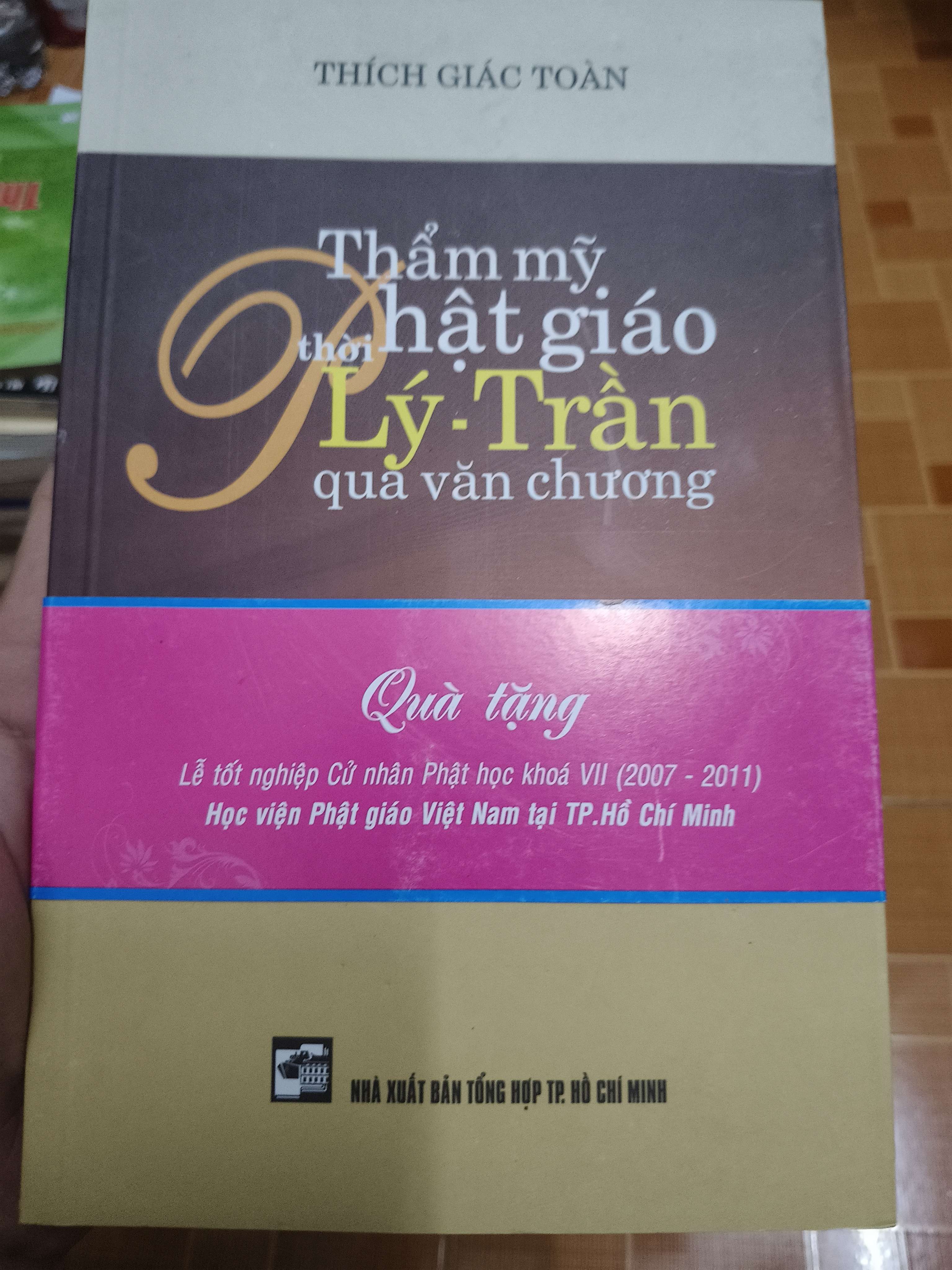Thẩm mỹ Phật giáo thời Lý Trần - 2011 - 109 trang Lịch sử Việt Nam ANTQ2702