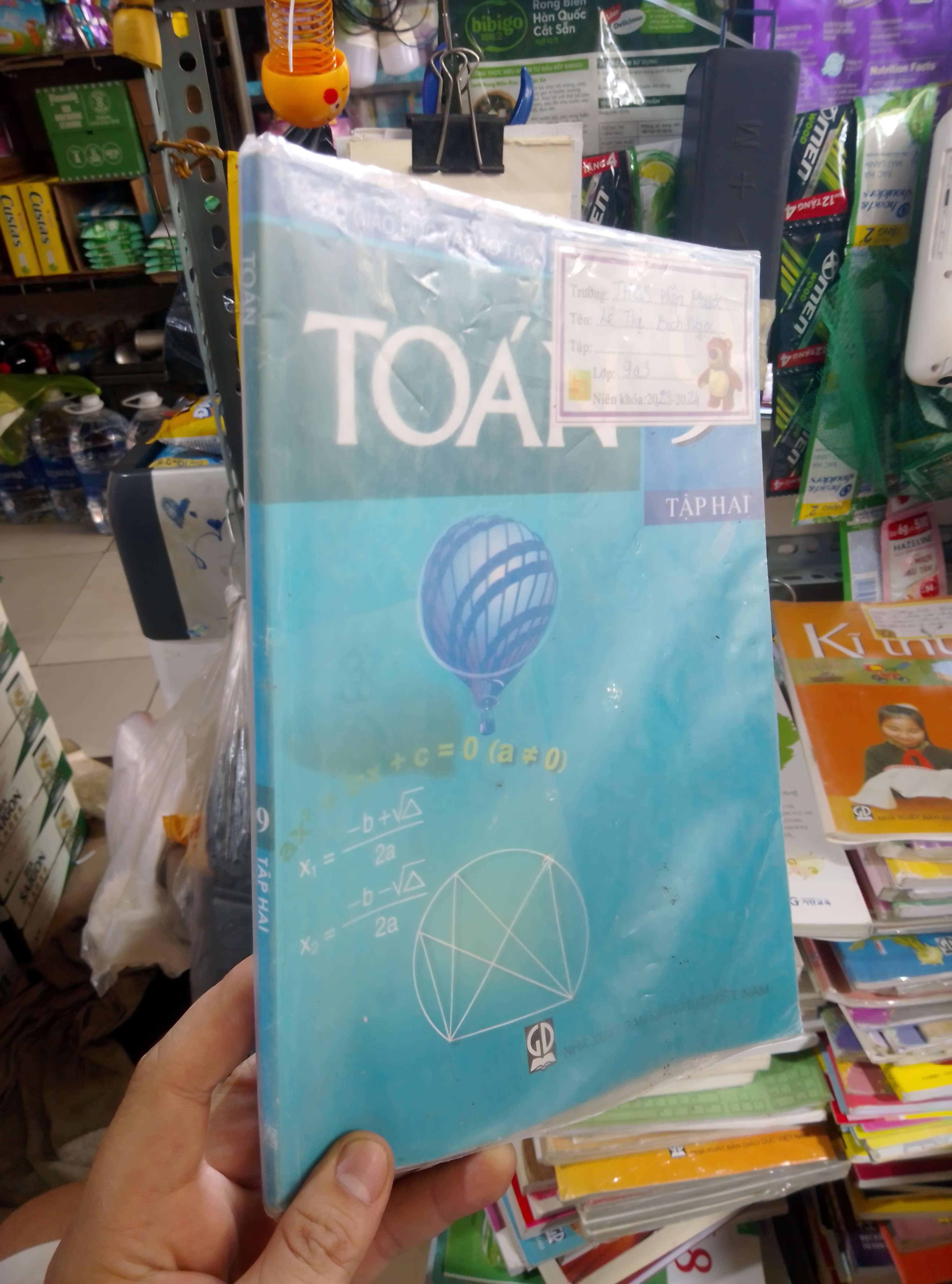 Toán 9 tập hai 2023 mới 80% có viết Giáo khoa HCM2702