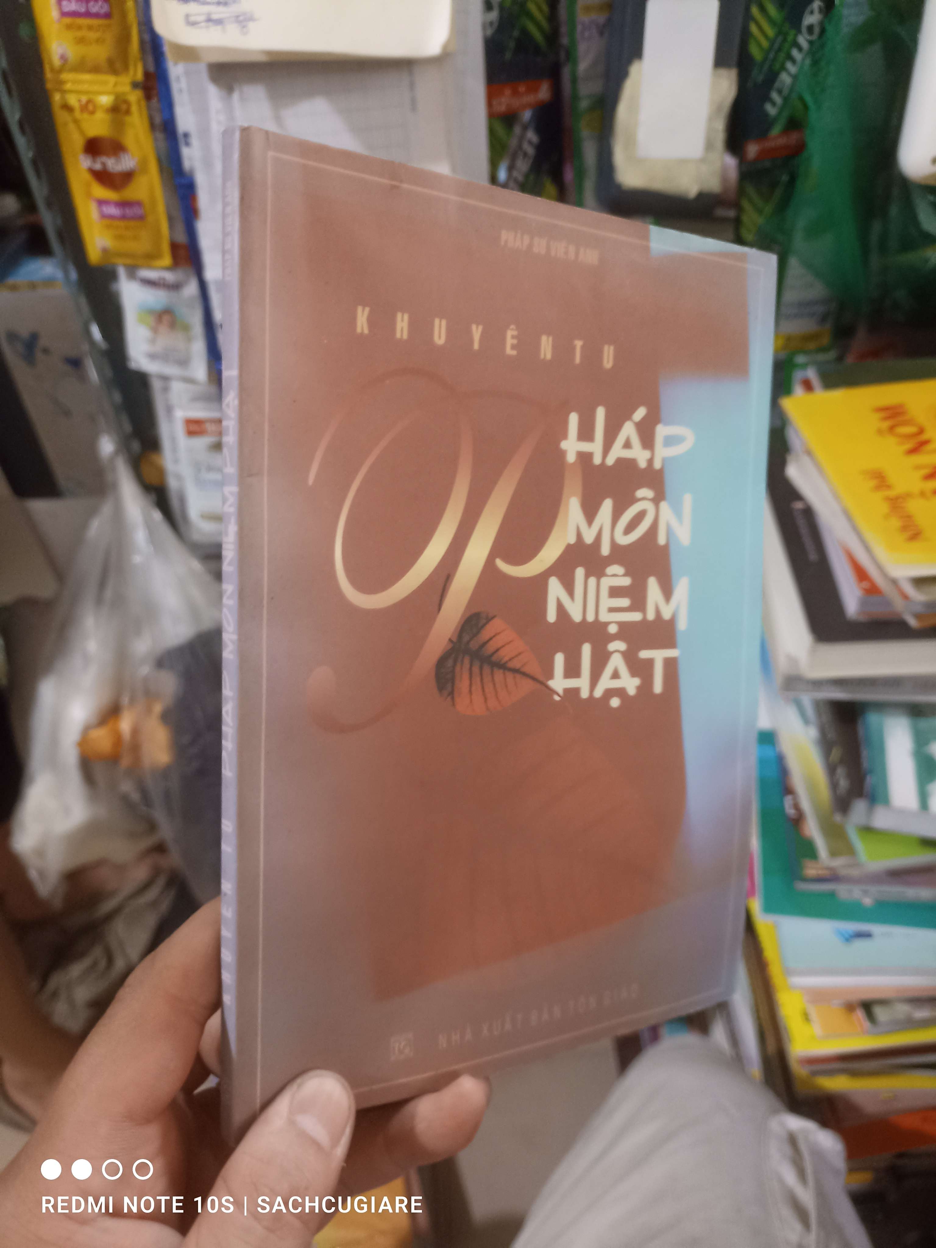 Khuyên tu pháp môn niệm phật - Viên Anh 2003 mới 80% bạc màu bìa Phật giáo HCM2702 (NSX)