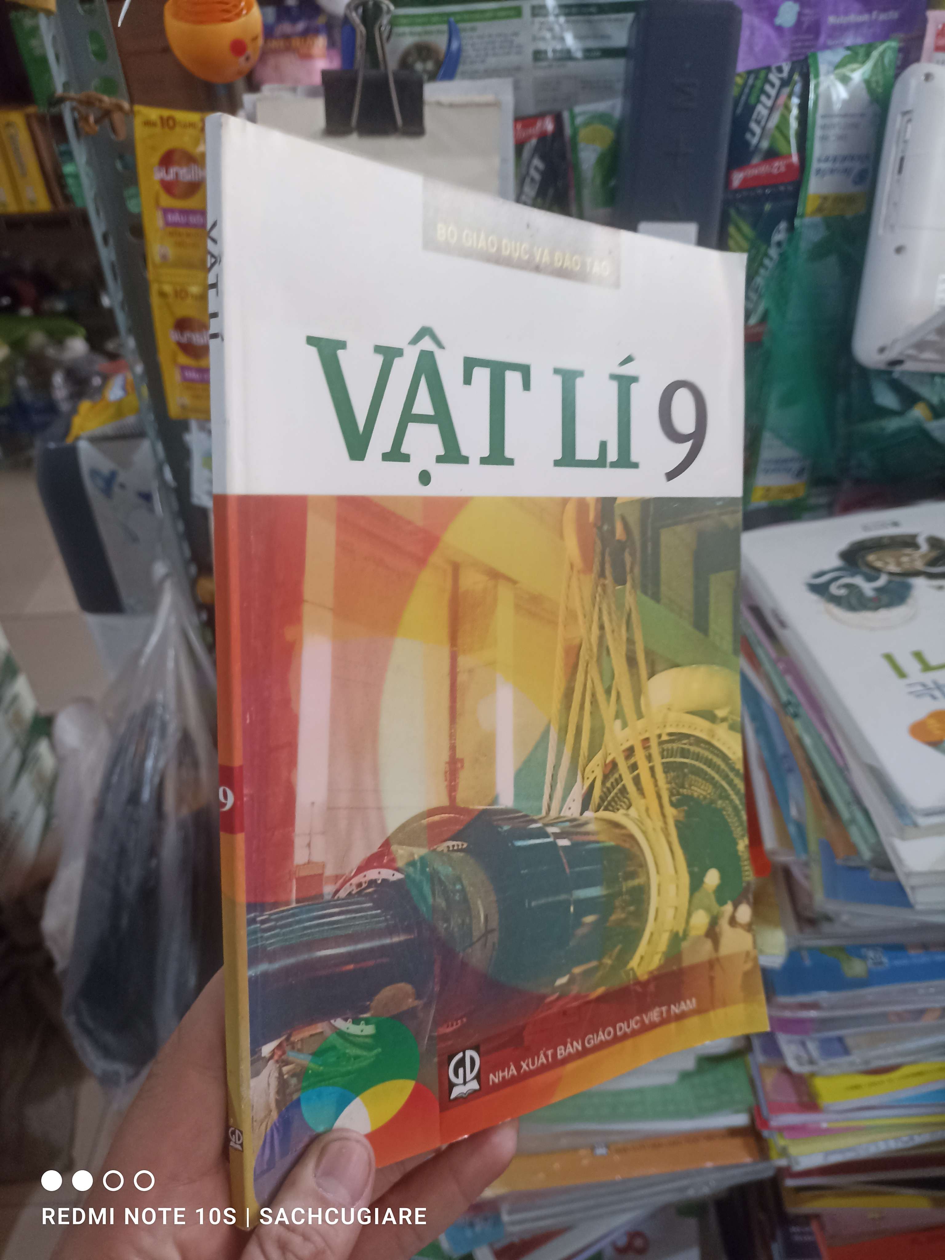 Vật Lí 9 2019 mới 90% Giáo khoa HCM2702