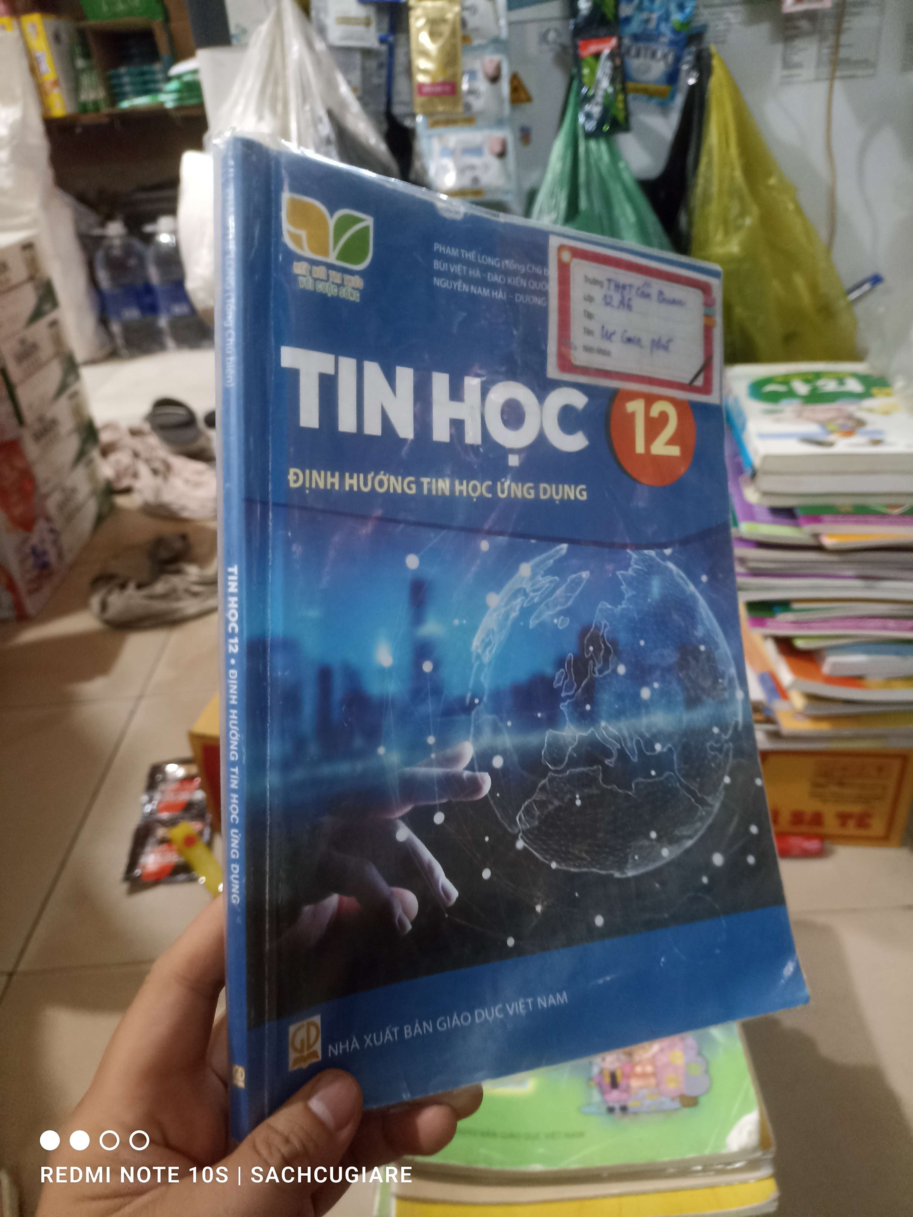 Tin học định hướng tin học ứng dụng lớp 12 (Kết nối tri thức và cuộc sống) Giáo khoa HCM2702