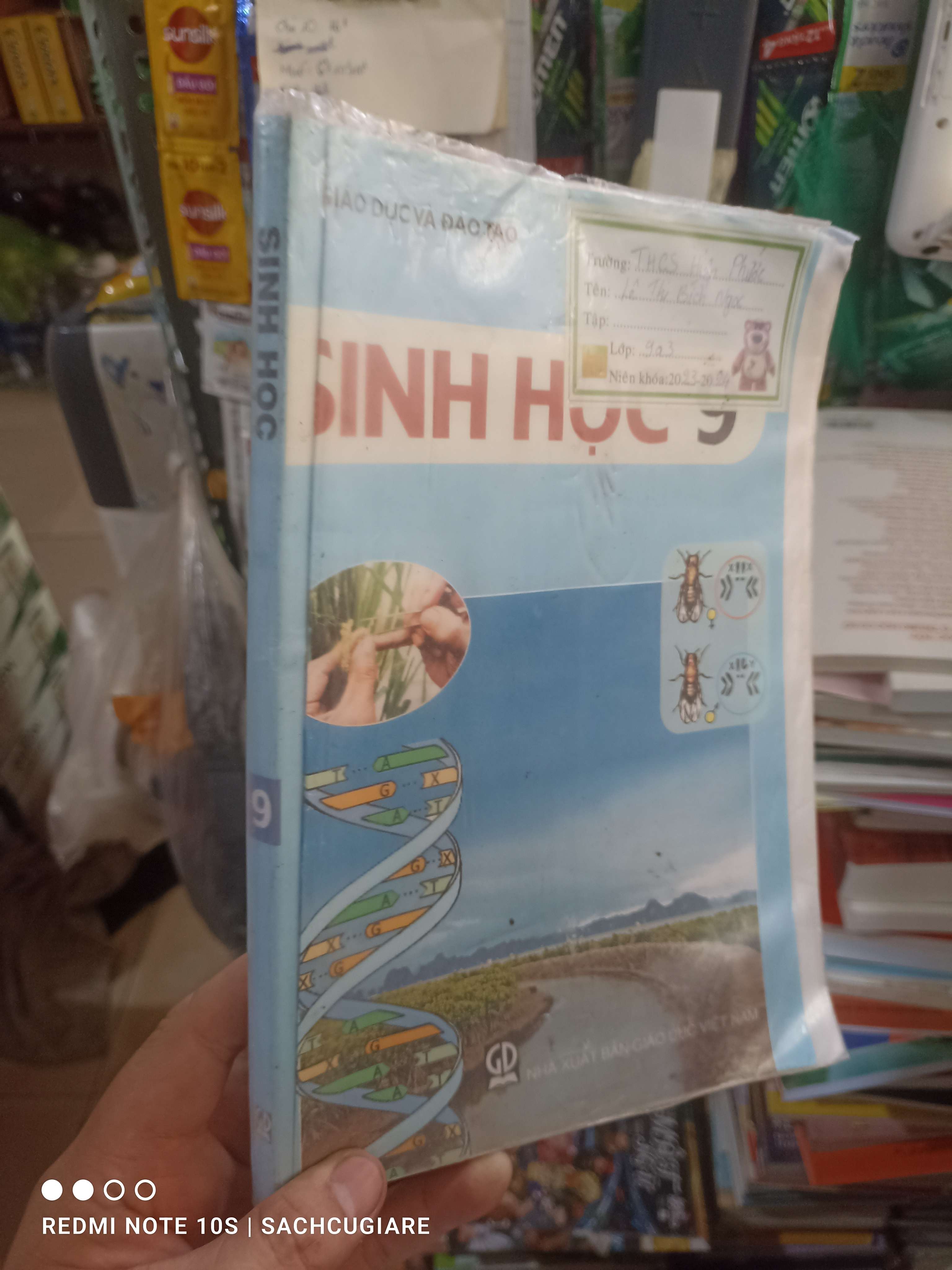 Sinh học 9 2023 mới 80% Giáo khoa HCM2702