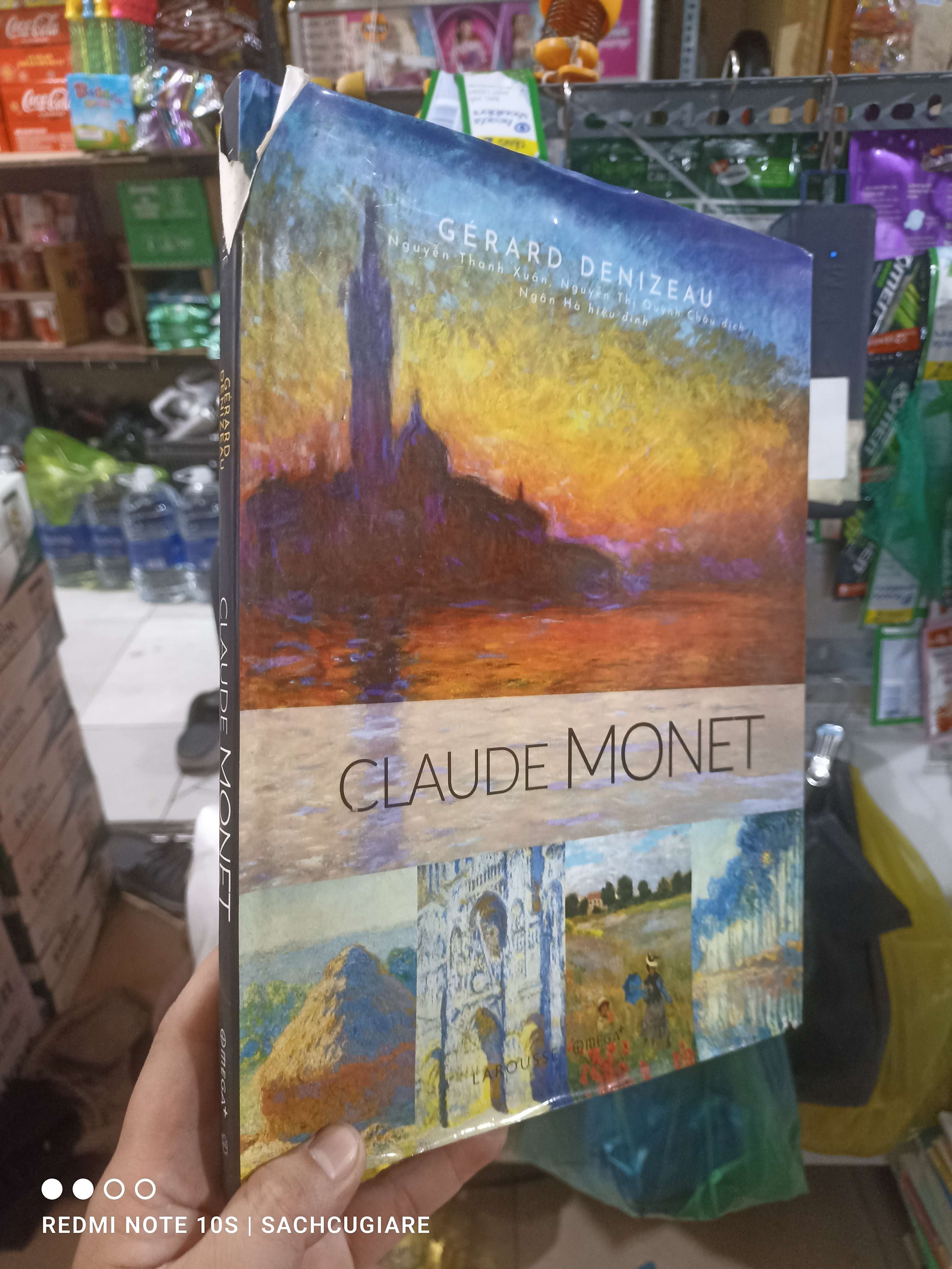 Claude Monet Bìa cứng 2020 mới 70% rách bìa Sách kiến thức tổng hợp HCM2702