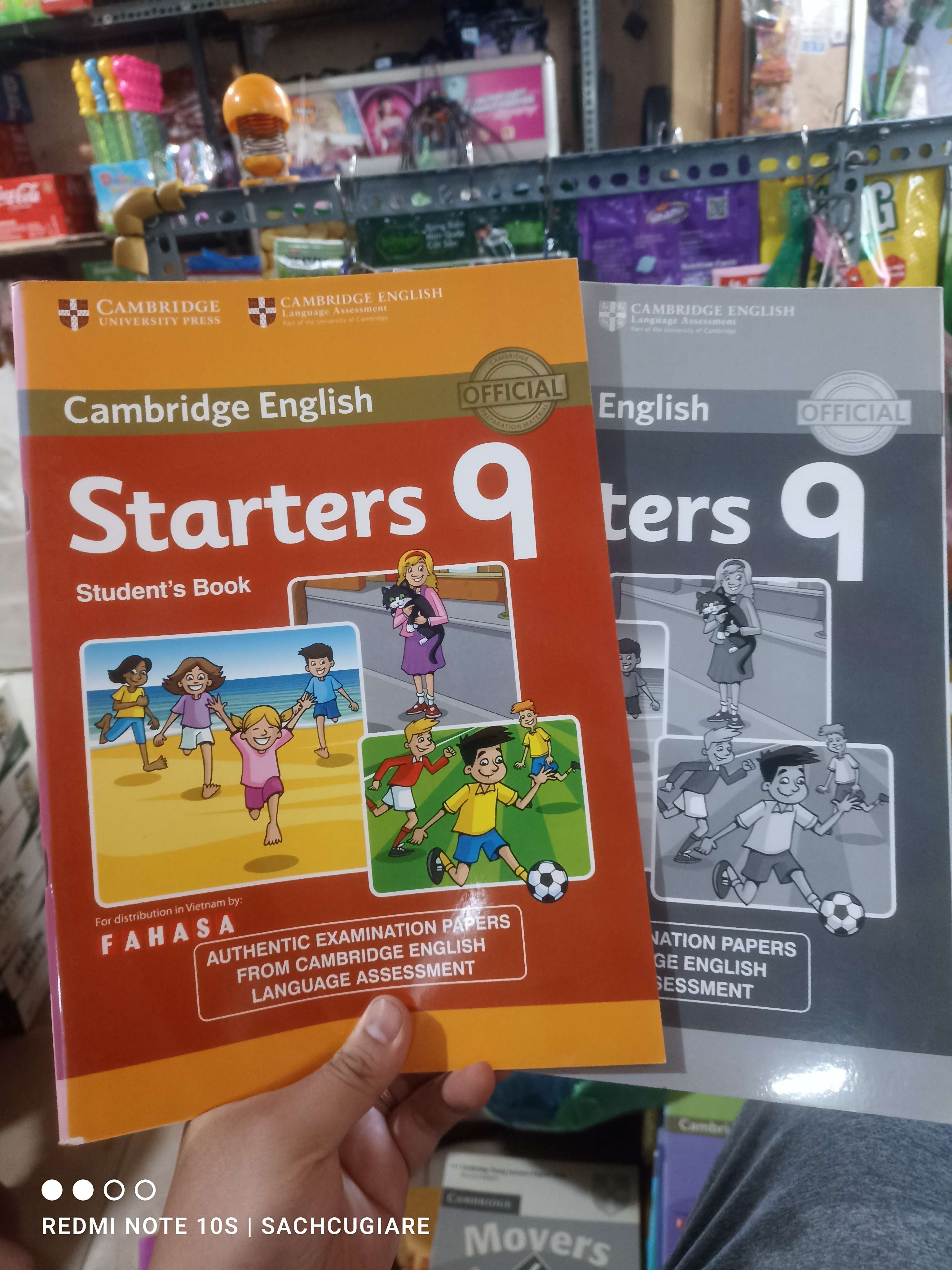 Starters 9 Student's Book + Answer viết ít mới 80% Sách tự học tiếng Anh HCM2702