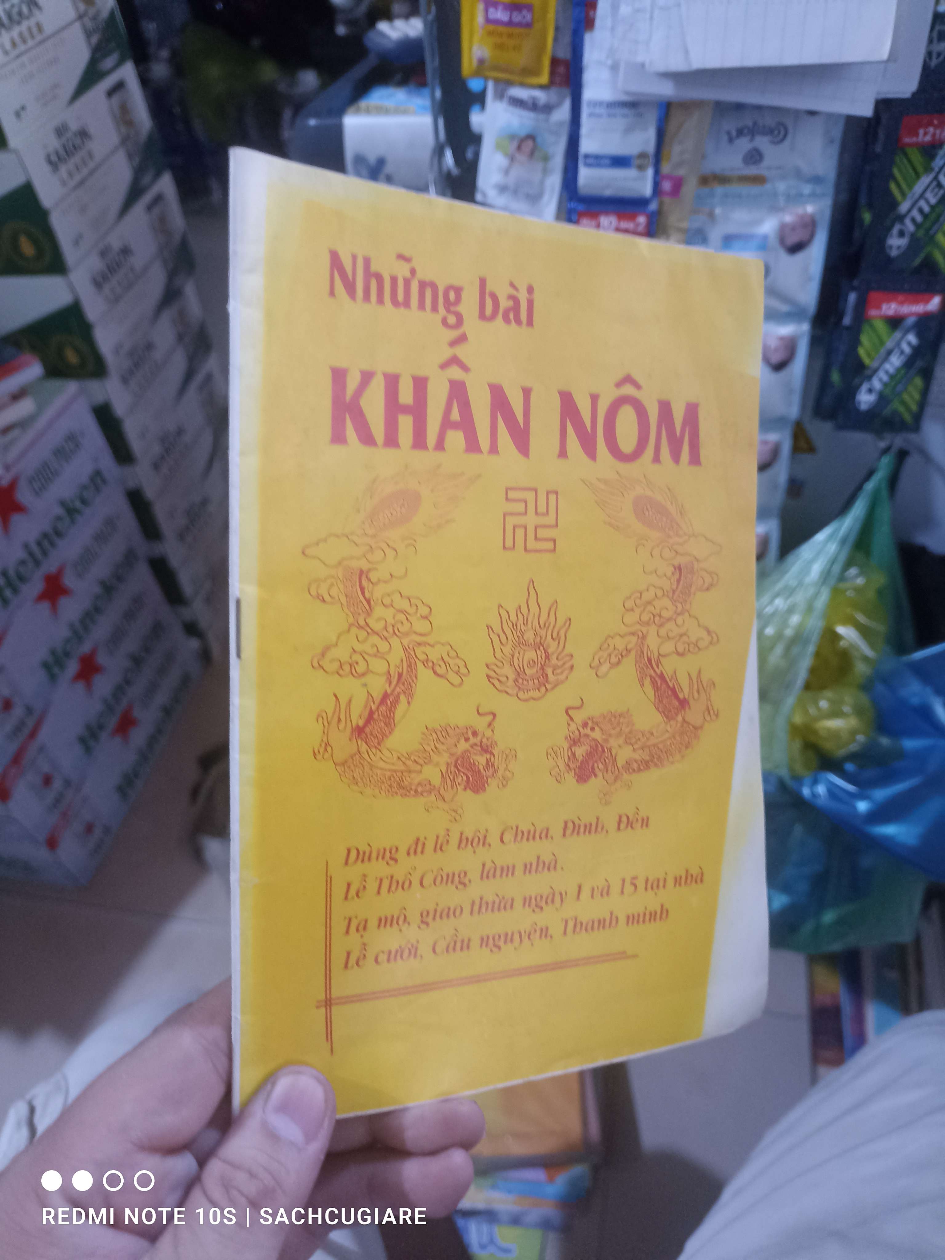 Những bài khấn nôm mới 80% Sách tôn giáo - tâm linh HCM2702 (NSX)