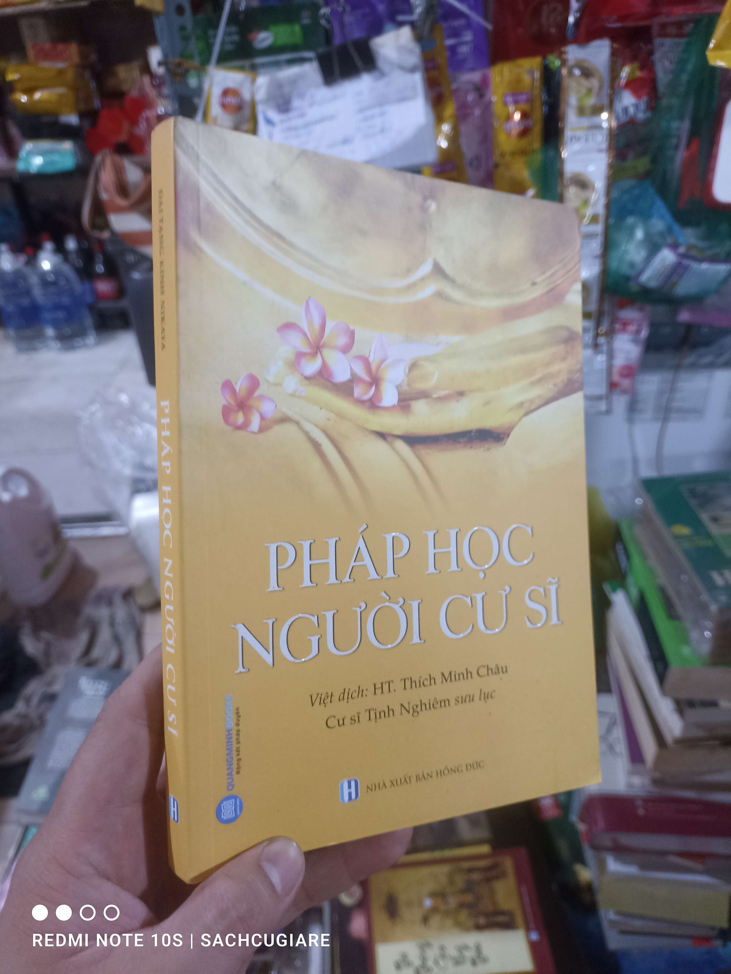 Pháp học người cư sĩ - Minh Châu 2023 mới 90% Phật giáo HCM2702 (NSX)