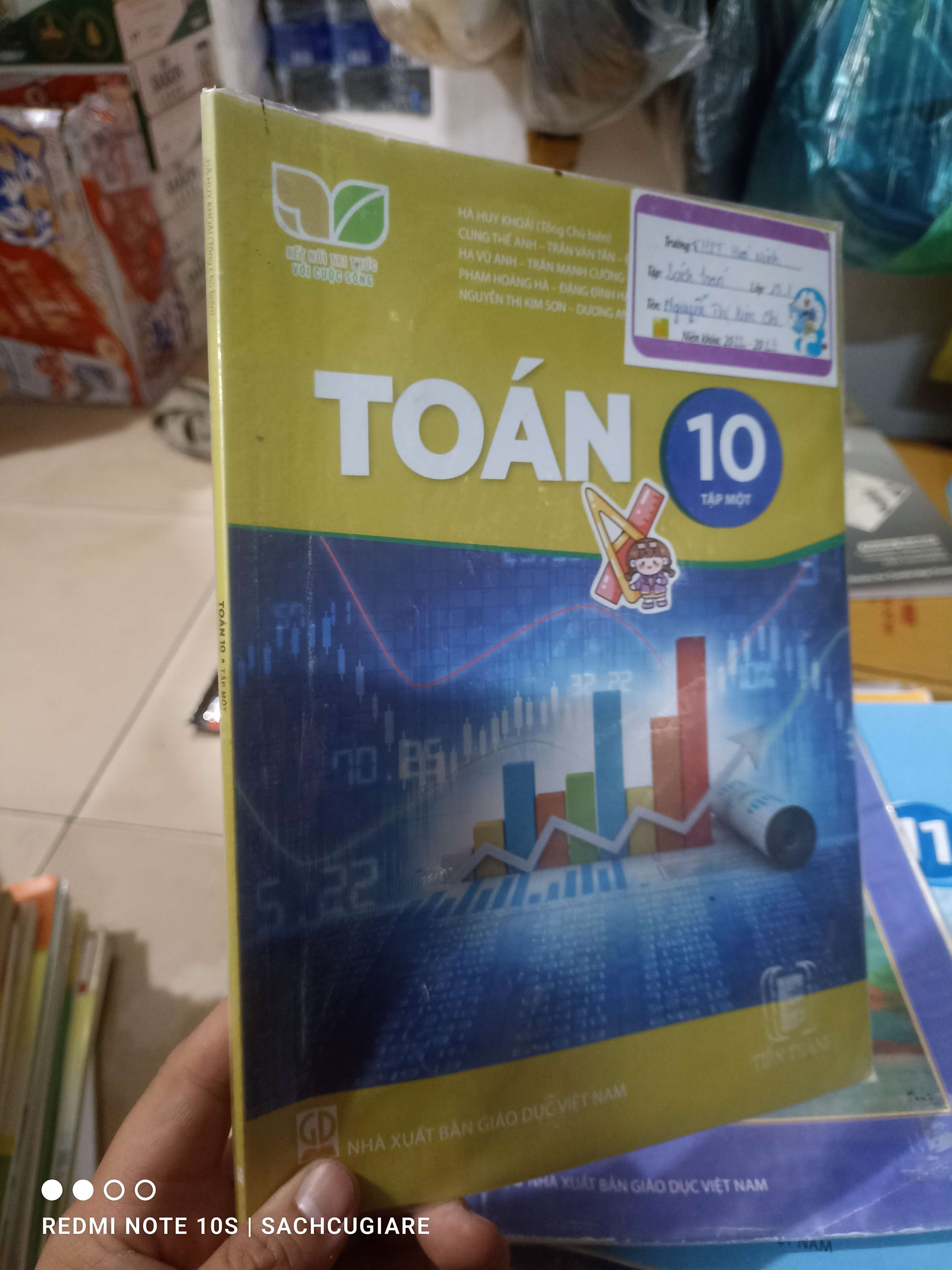 Toán lớp 10 tập một (Kết nối tri thức và cuộc sống) Giáo khoa HCM2702