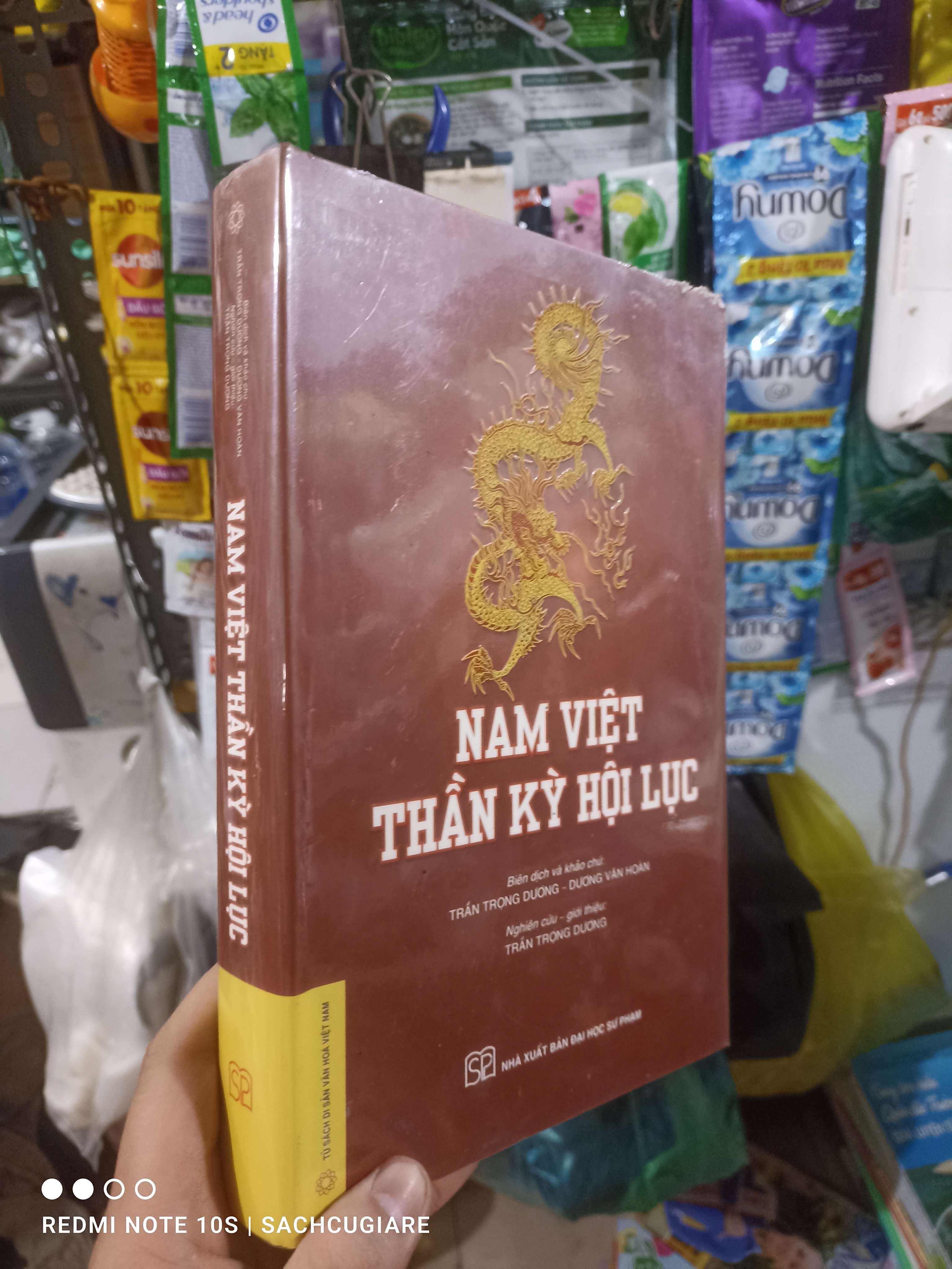 Nam việt thần kỳ hội lục - Trọng Dương 2022 mới 80% rách bìa, bìa cứng Sách tôn giáo - tâm linh HCM2702