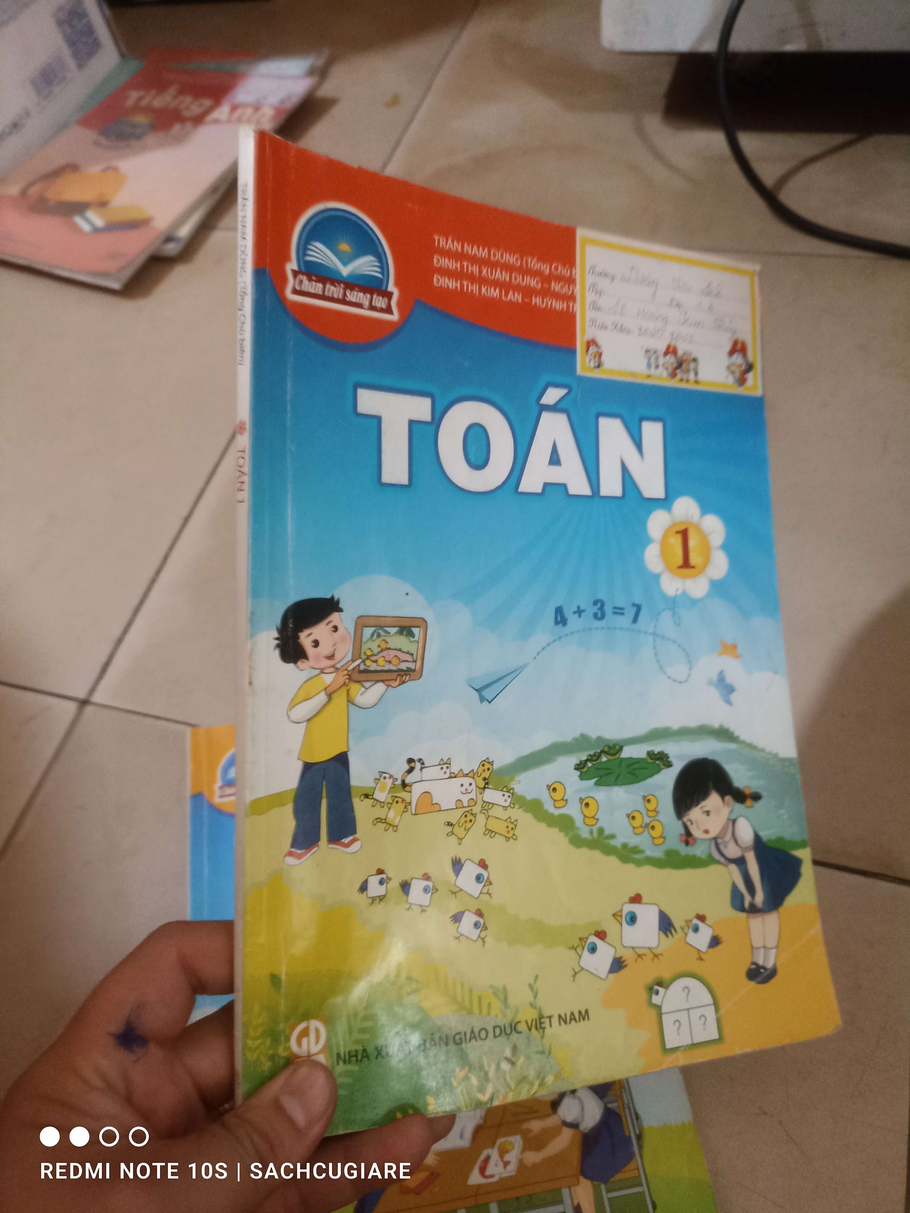 Toán lớp 1 (Chân trời sáng tạo) Giáo khoa HCM2702