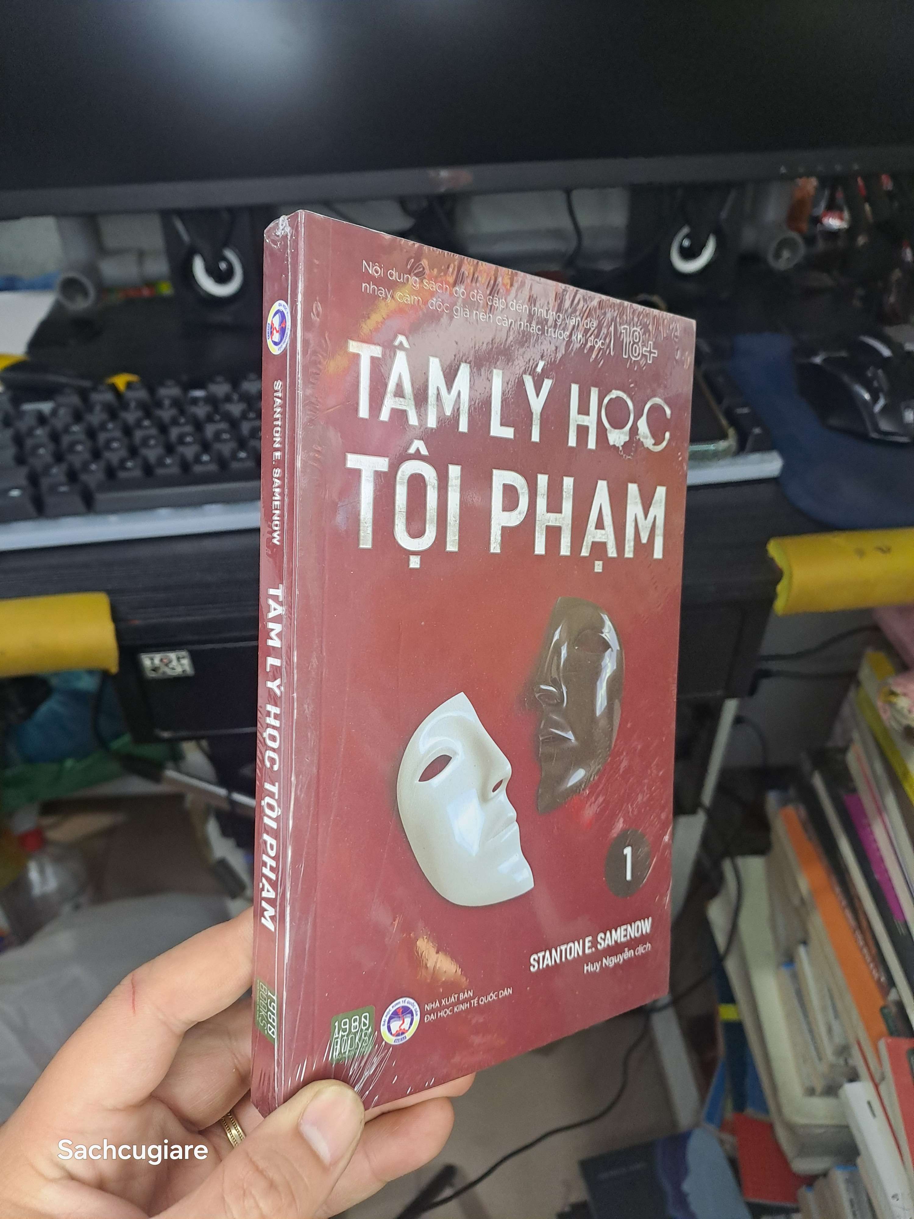 Tâm lý học tội phạm tập 1 - Stanton E Samenow Sách tâm lý học - giới tính NENA2702 (NSX)