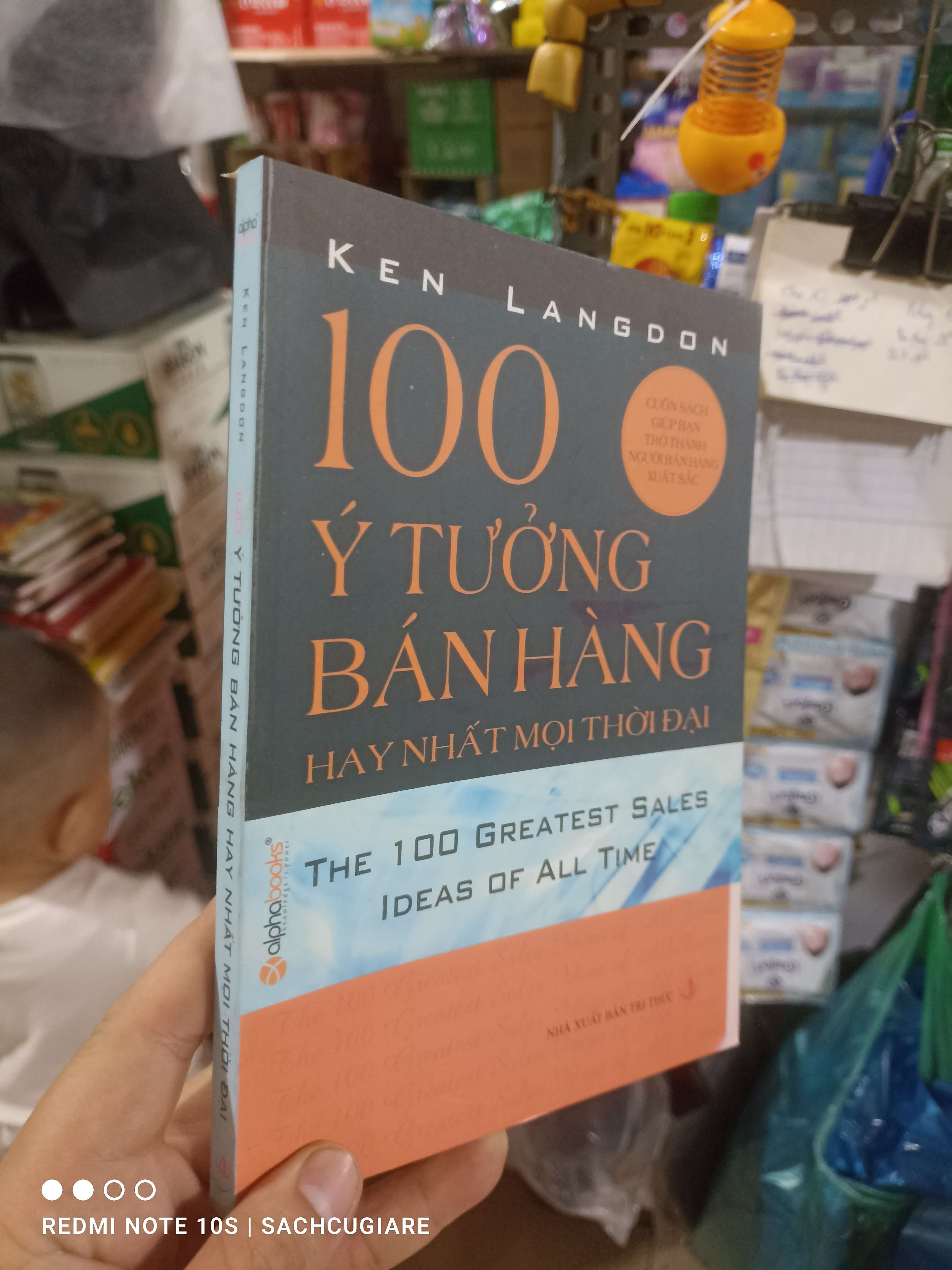 100 ý tưởng bán hàng hay nhất mọi thời đại - Langdon 2007 mới 80% ố Kinh doanh - Marketing HCM2702