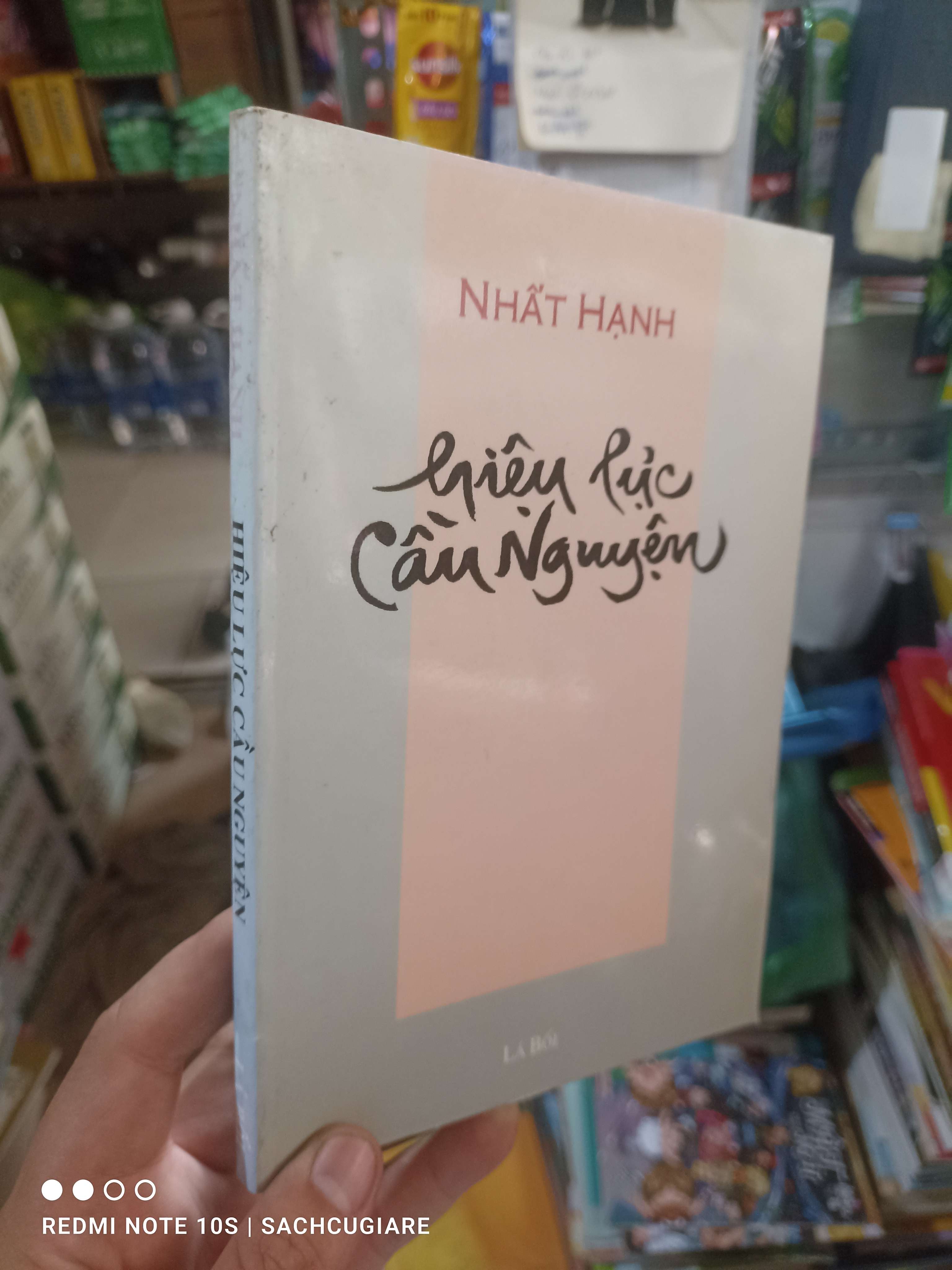 Hiệu lực cầu nguyện - Nhất Hạnh 2003 mới 80% ố Sách tôn giáo - tâm linh HCM2702 (NSX)