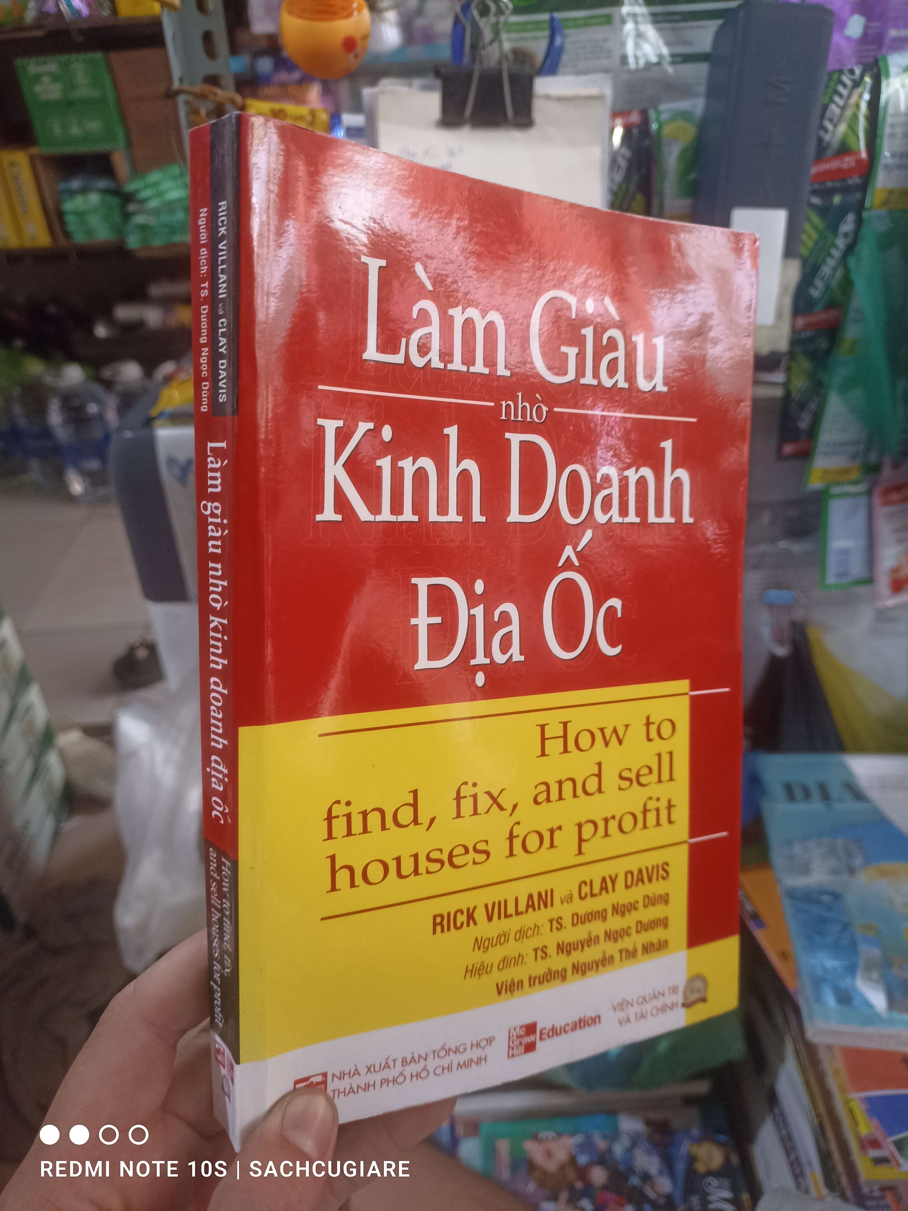 Làm giàu nhờ kinh doanh địa ốc - Davis 2009 mới 80% ố Kinh doanh - Marketing HCM2702