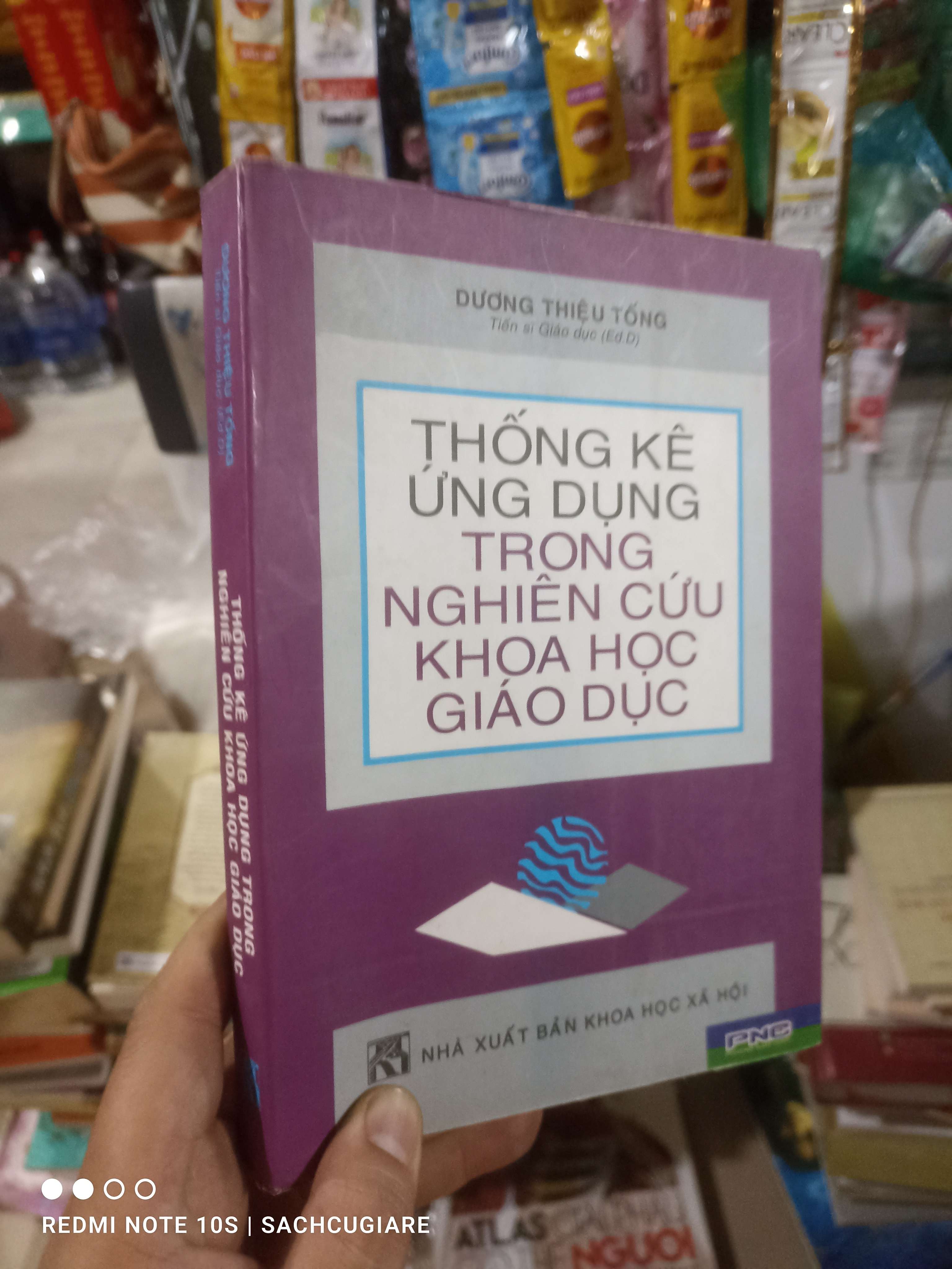 Thống kê ứng dụng trong nghiên cứu khoa học giáo dục - Thiệu Tống 2005 mới 80% ố Giáo trình đại học - cao đẳng HCM2702
