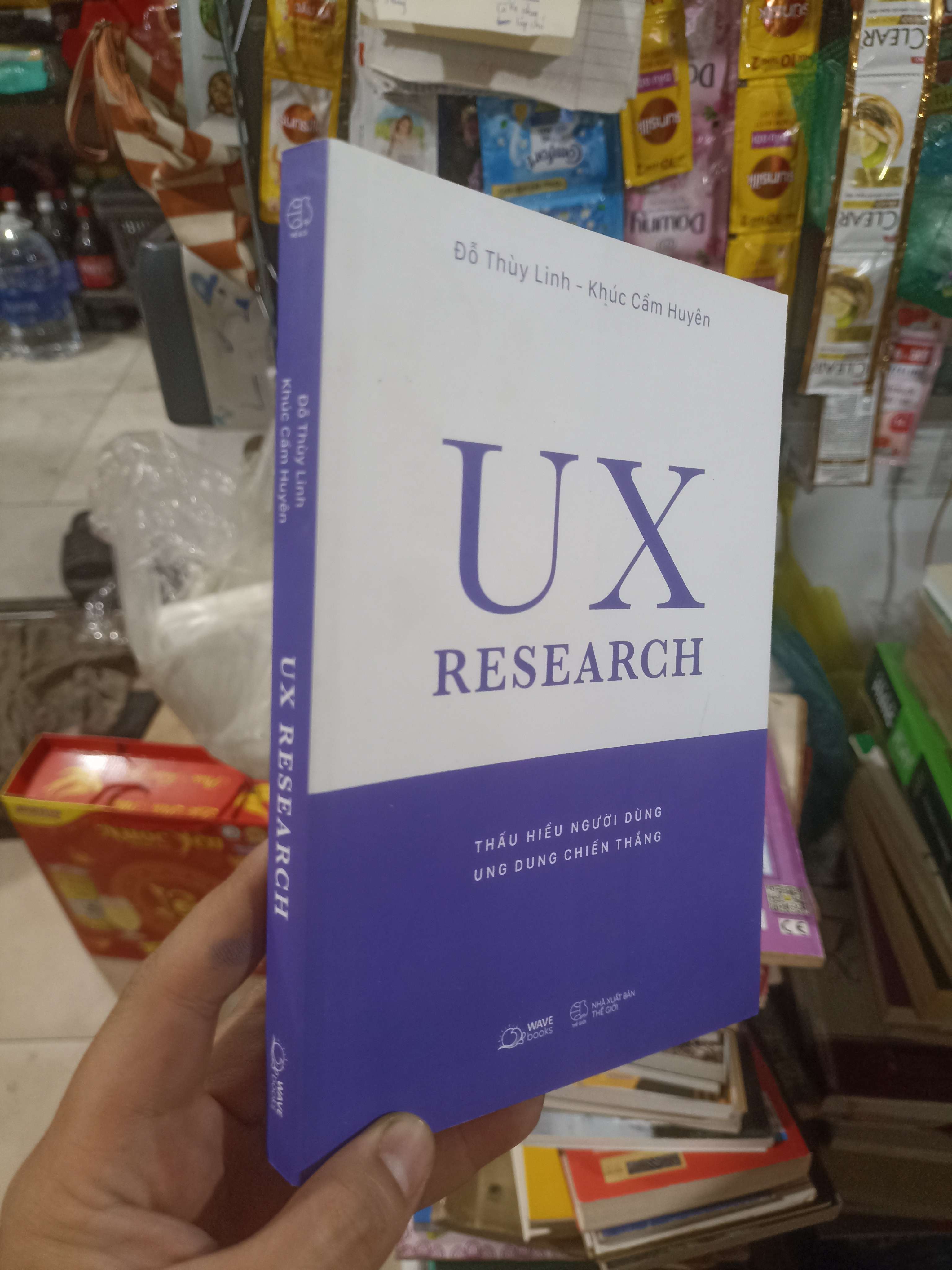 UX Research thấu hiểu người dùng ung dung chiến thắng - Thùy Linh - Cẩm Huyên 2022 mới 90% có mộc Kinh doanh - Marketing HCM2702 (NSX)