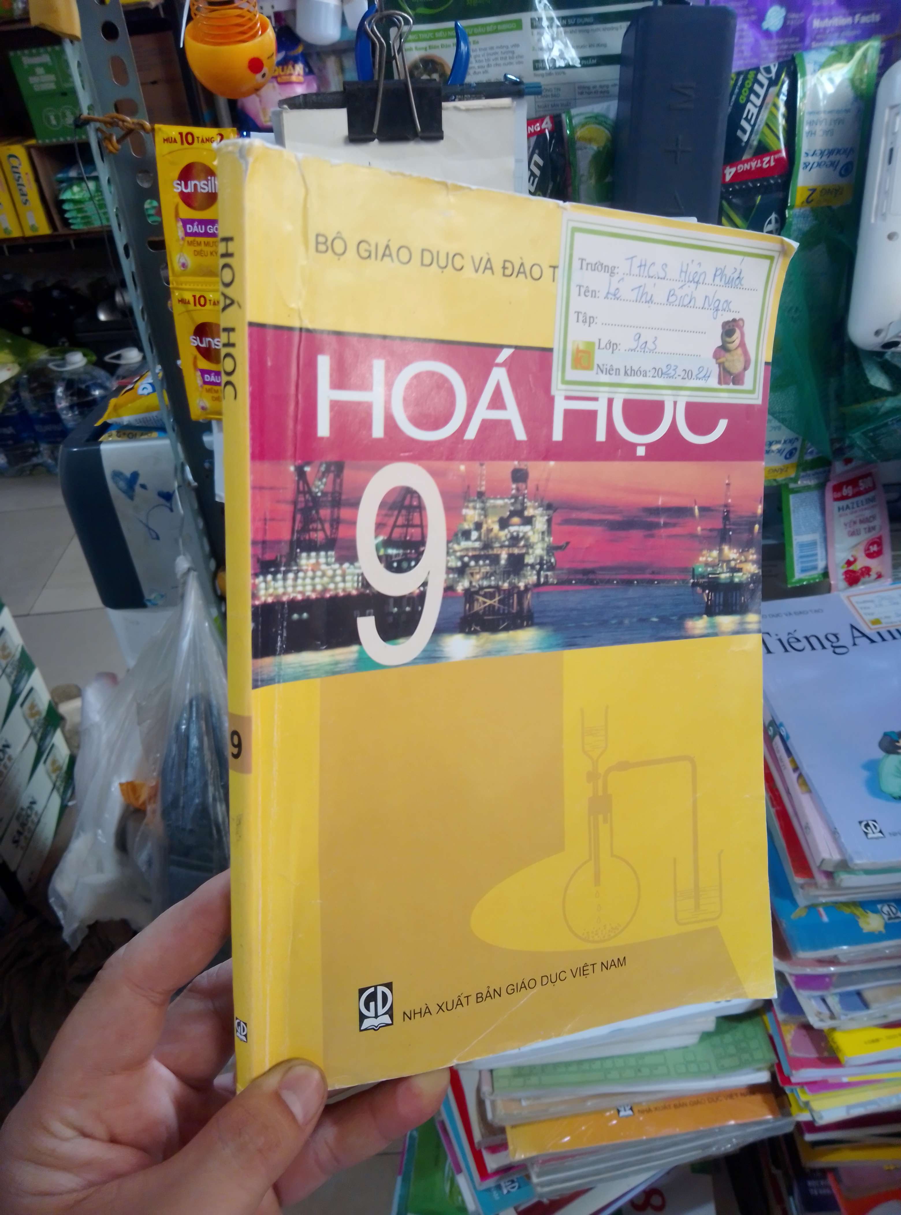 Hoá học 9 2023 mới 80% Giáo khoa HCM2702