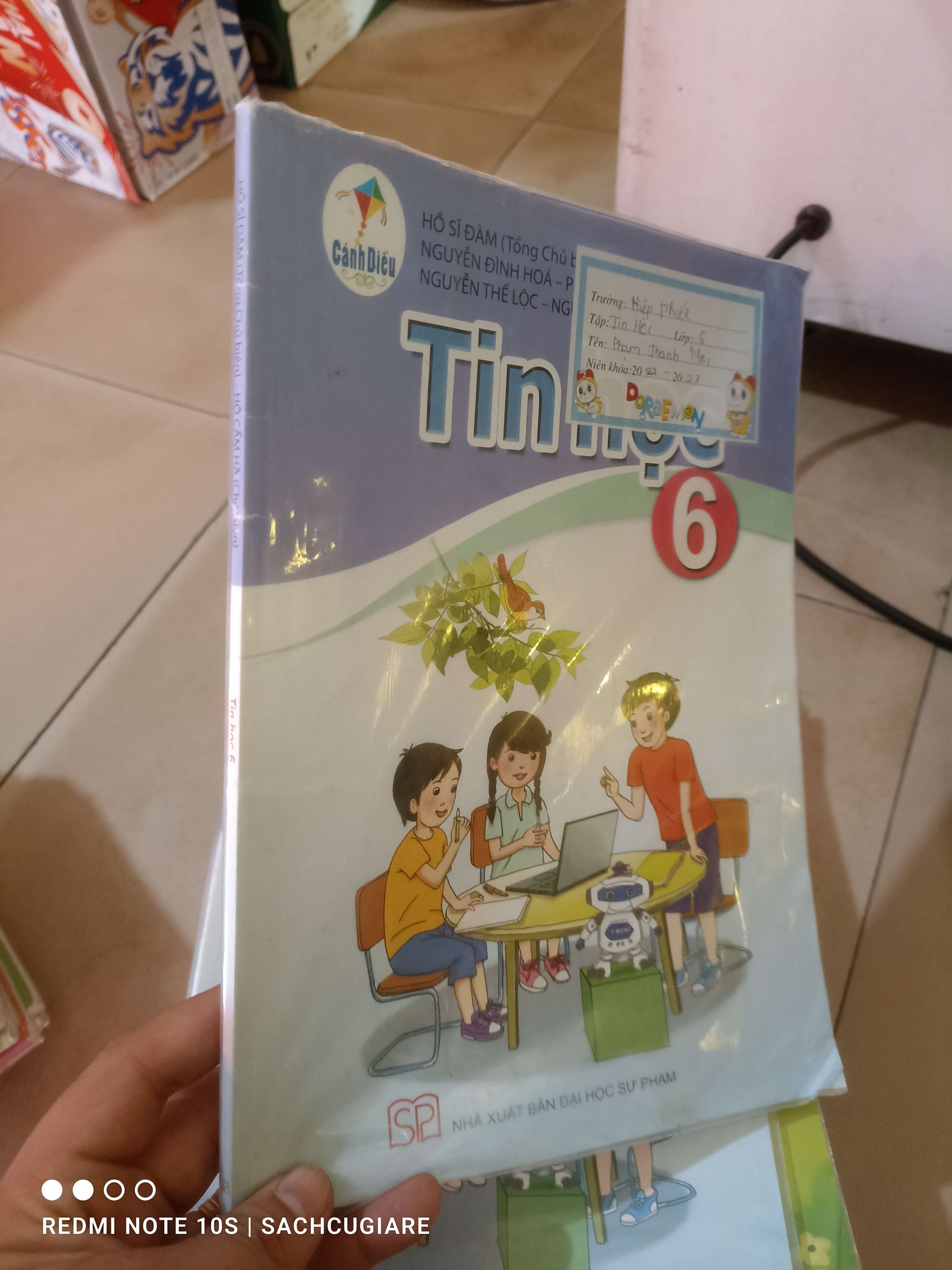 Tin học lớp 6 (Cánh diều) Giáo khoa HCM2702