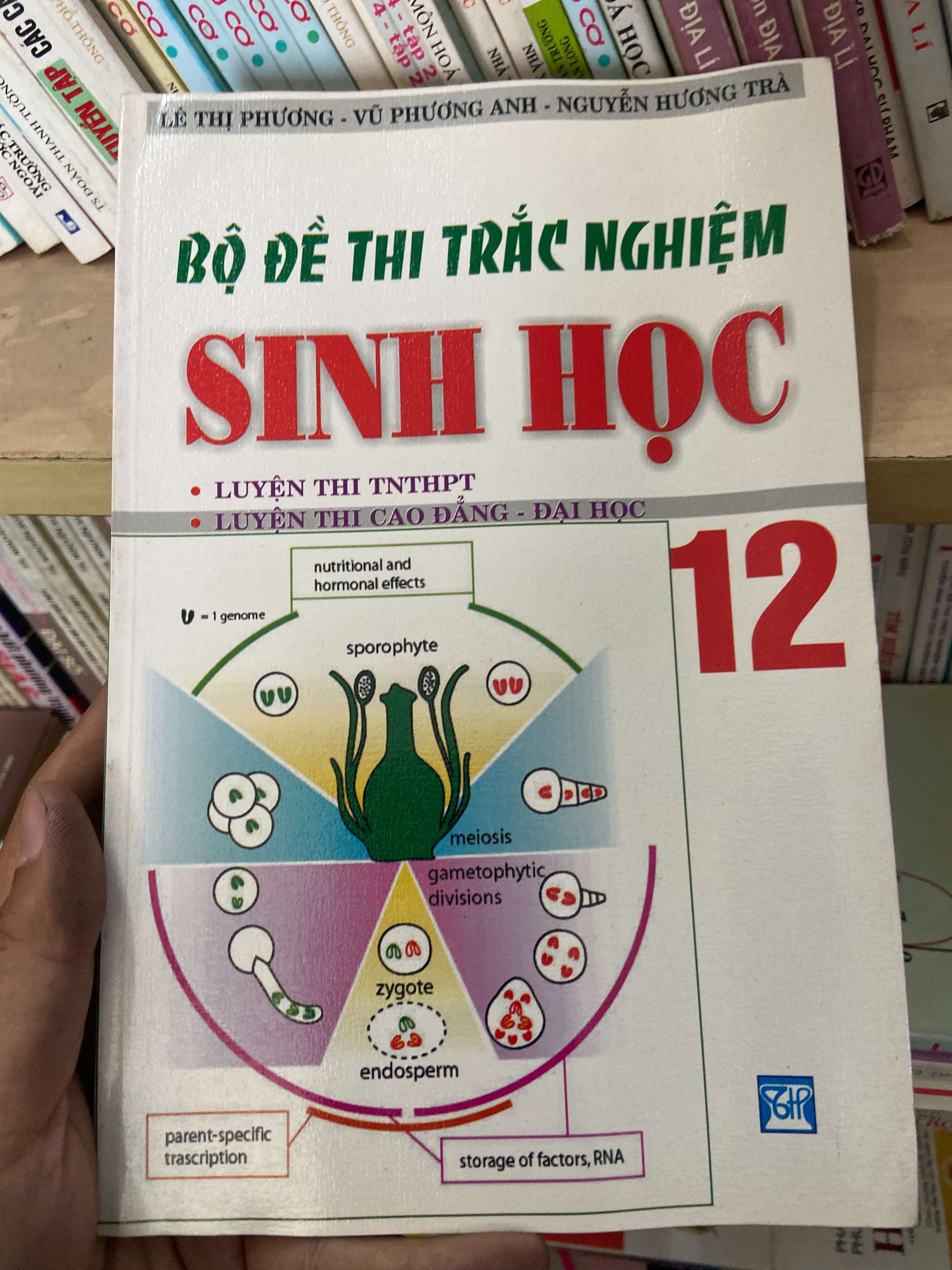 Bộ Đề Thi Trắc Nghiệm Sinh Học 12 - Lê Thị Phương, Vũ Phương Anh, Nguyễn Hương Trà 2007 Tham khảo - luyện thi VAVO-AK2ST1