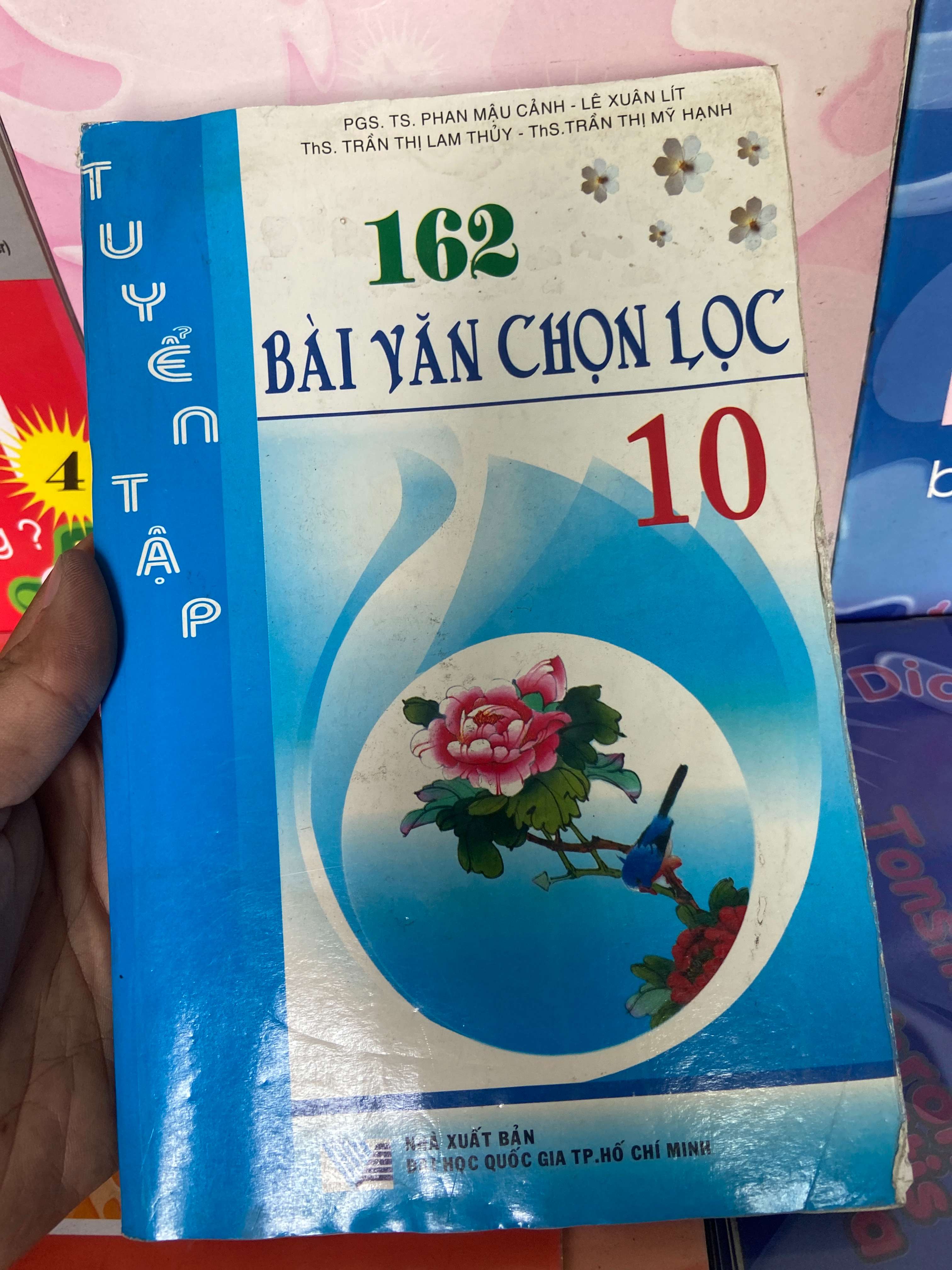 Tuyển Tập 162 Bài Văn Chọn Lọc 10 - Phan Mậu Cảnh, Lê Xuân Lít, Trần Thị Lam Thủy, Trần Thị Mỹ Hạnh 2008 Tham khảo - luyện thi VAVO-AK1T1