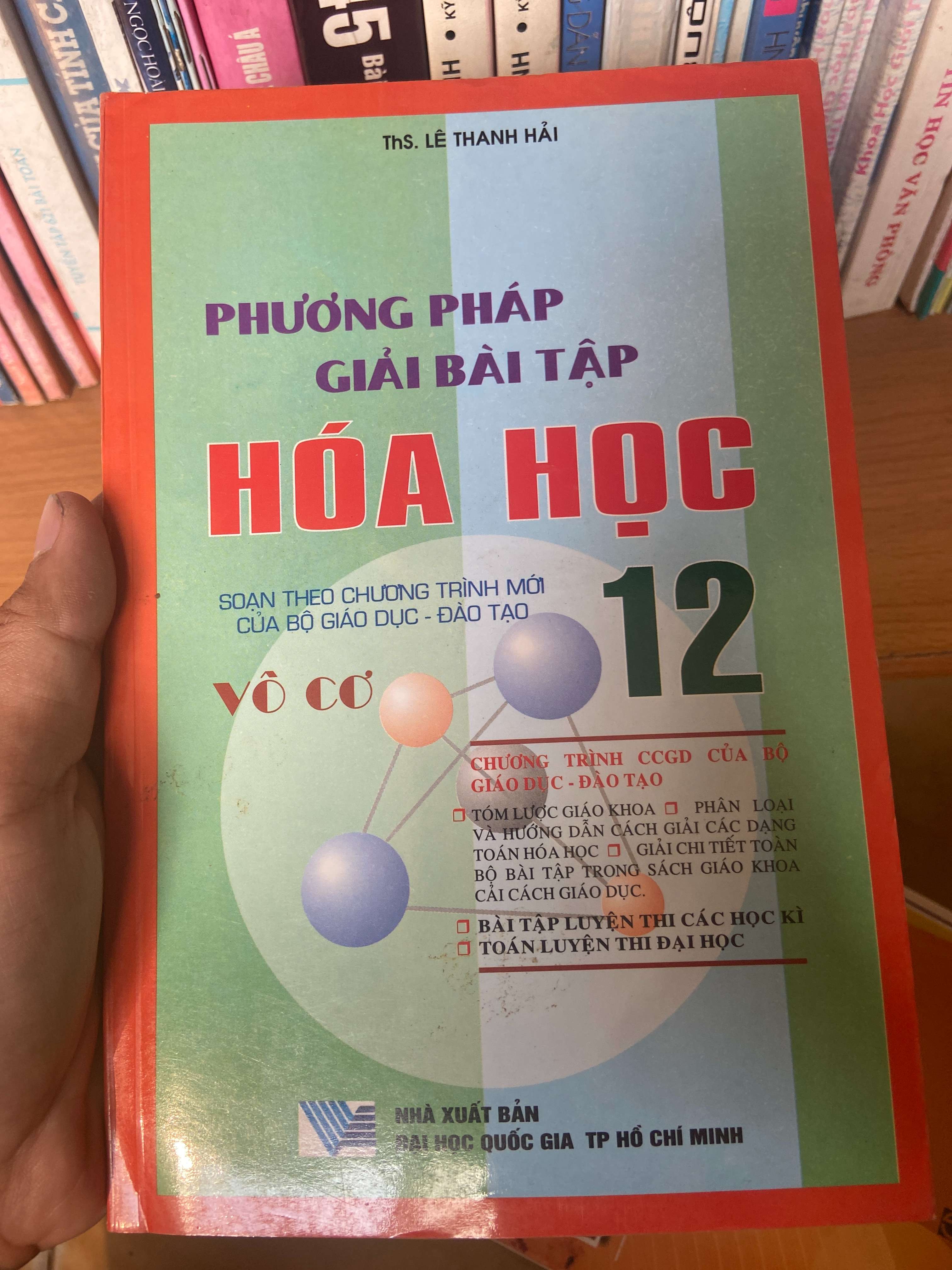 Phương Pháp Giải Bài Tập Hóa Học 12 (Soạn Theo Chương Trình Mới Của Bộ Giáo Dục & Đào Tạo) (Vô Cơ) - Lê Thanh Hải 2008 Tham khảo - luyện thi VAVO-AK1T2