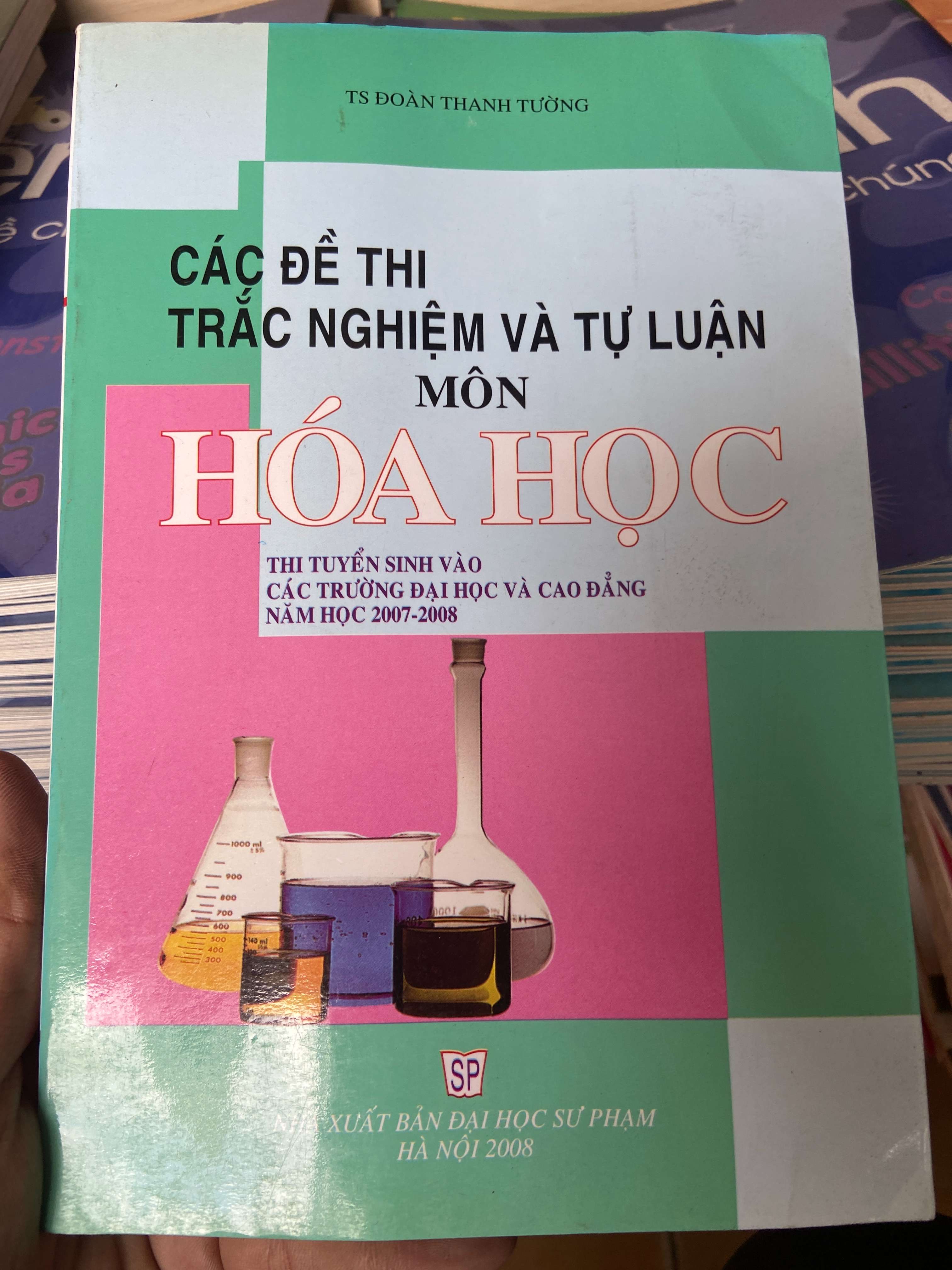 Các Đề Thi Trắc Nghiệm Và Tự Luận Môn Hóa Học - Đoàn Thanh Tường 2008 Tham khảo - luyện thi VAVO-AK2ST1