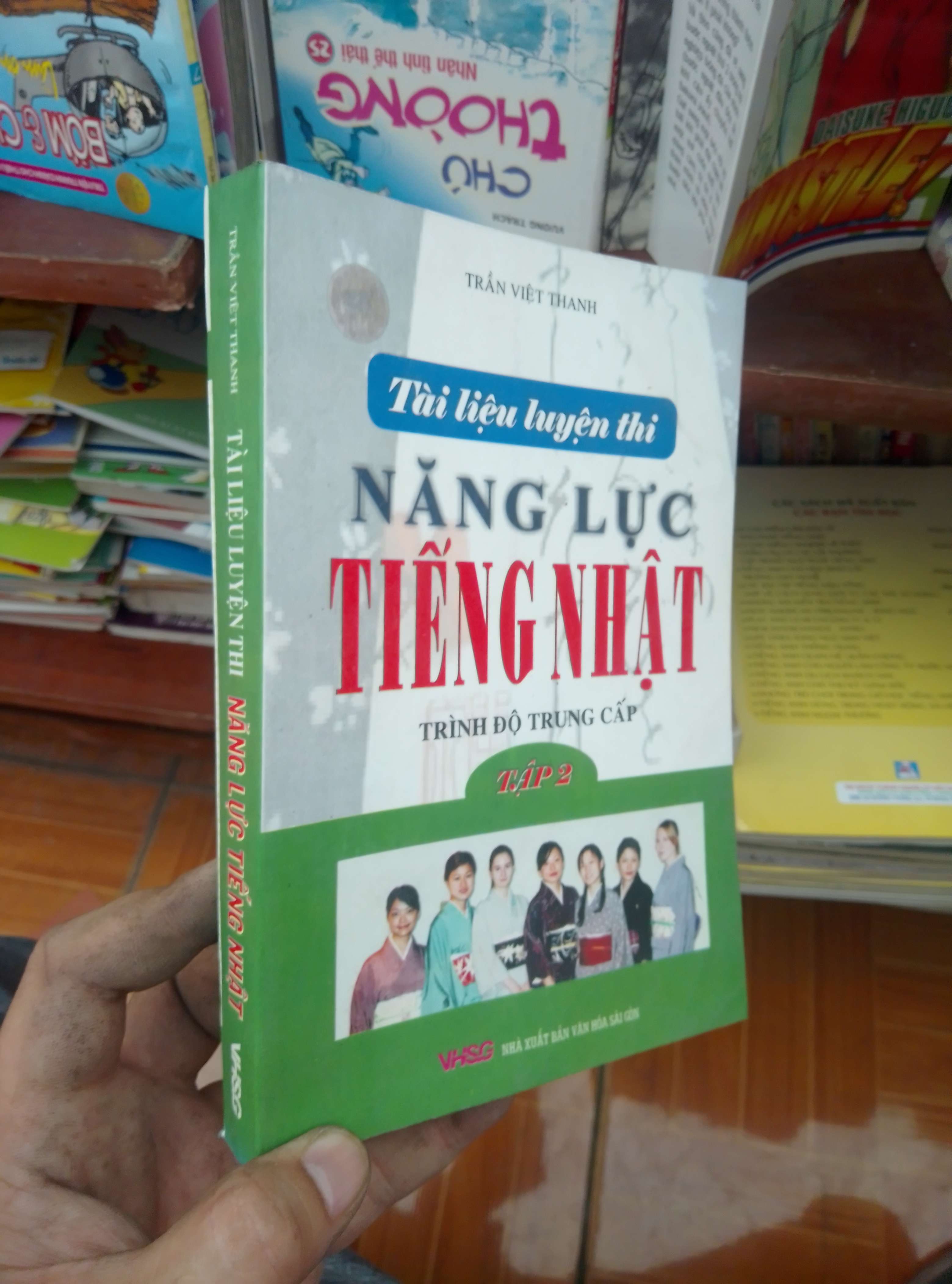 Tài liệu luyện thi năng lực tiếng Nhật trình độ trung cấp tập 2 - Việt Thanh 2008 Tham khảo - luyện thi VAVO-AK19