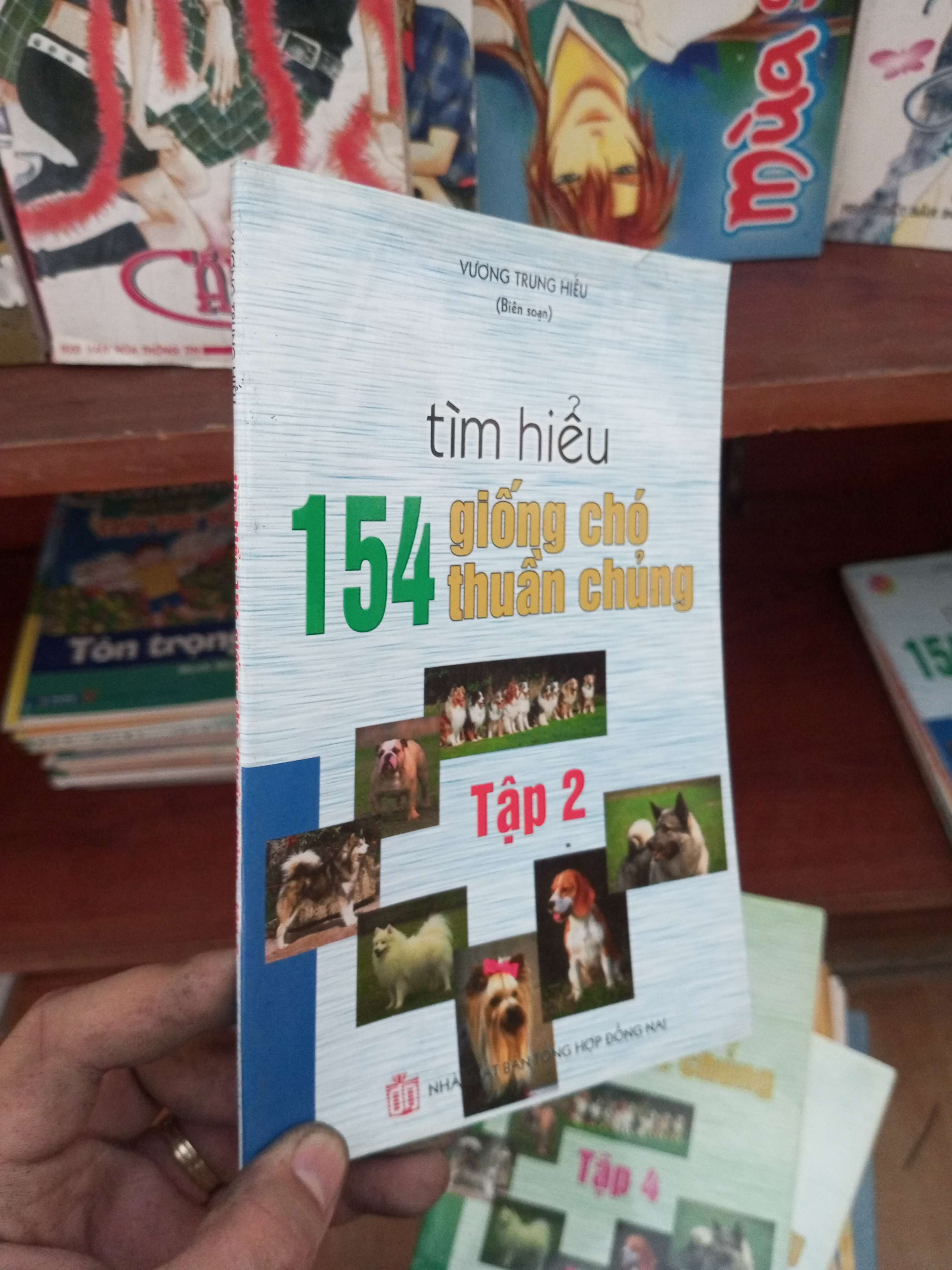 Tìm hiểu 154 giống chó thuần chủng tập 2 - Trung Hiếu 2006 Sách kiến thức tổng hợp VAVO-AK19