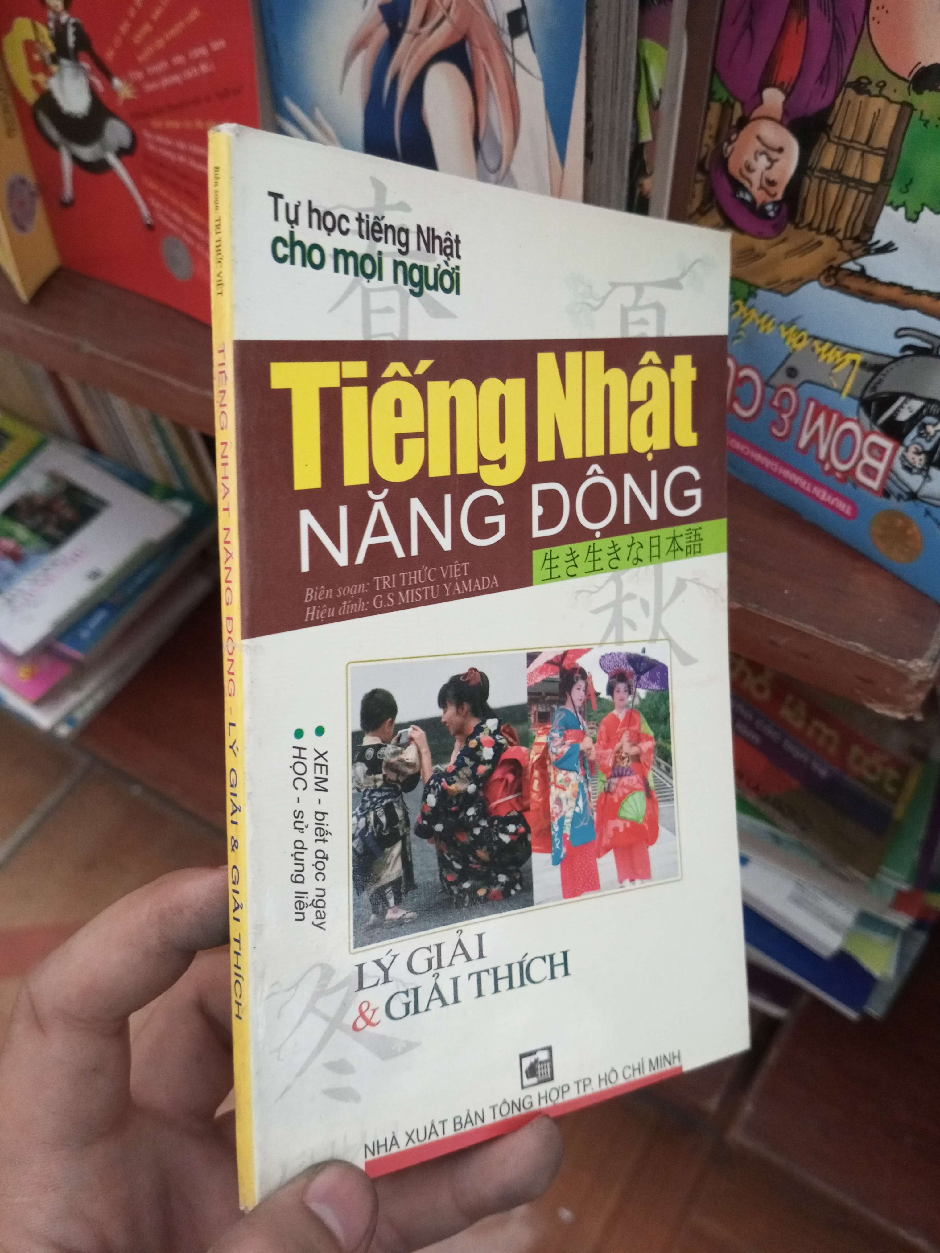 Tiếng Nhật năng động lý giải và giải thích - Tri Thức Việt 2010 Sách học tiếng Nhật VAVO-AK19