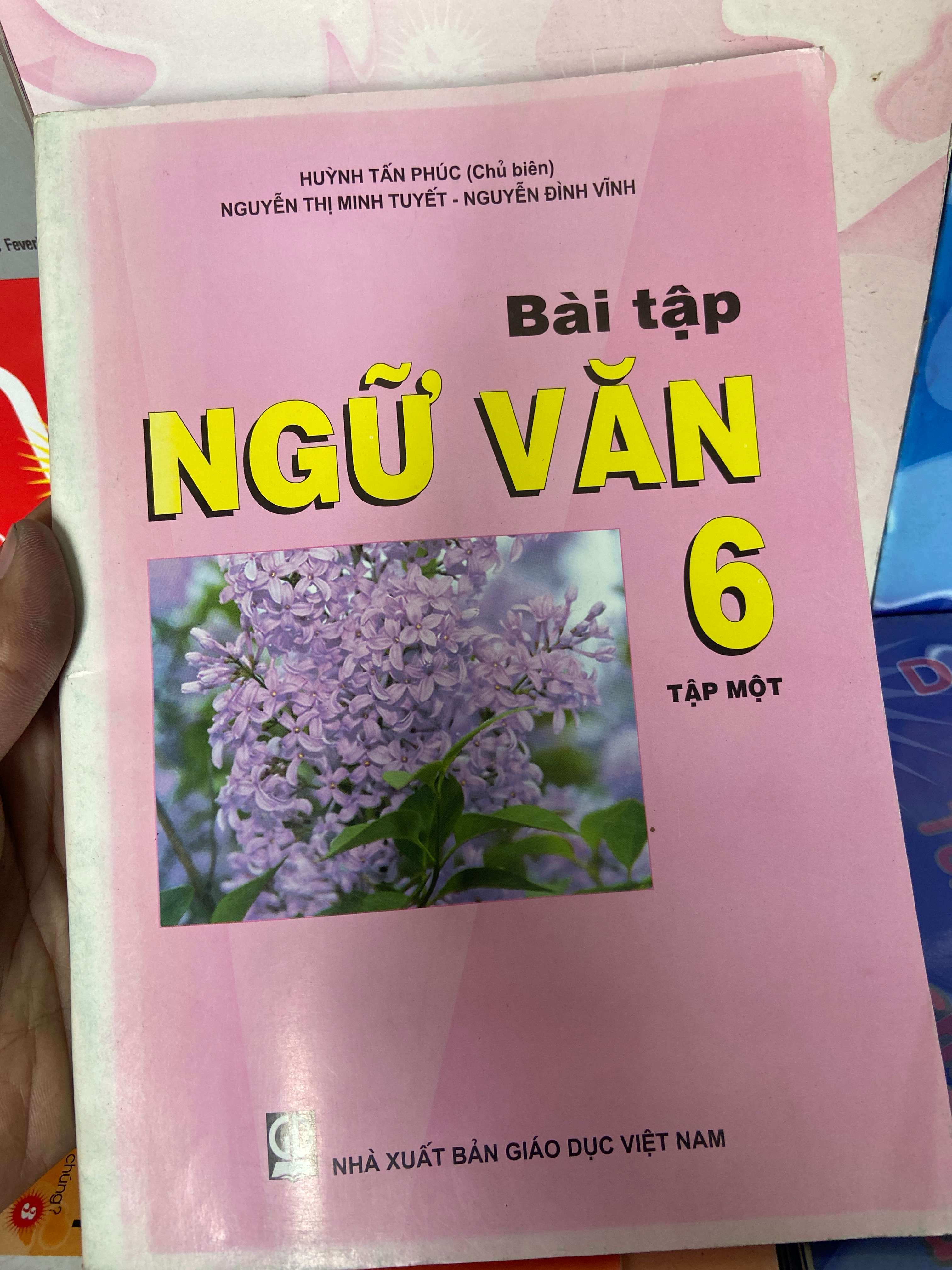 Bài Tập Ngữ Văn 6 (Tập 1) - Huỳnh Tấn Phúc, Nguyễn Thị Minh Tuyết 2010 Tham khảo - luyện thi VAVO-AK1T1