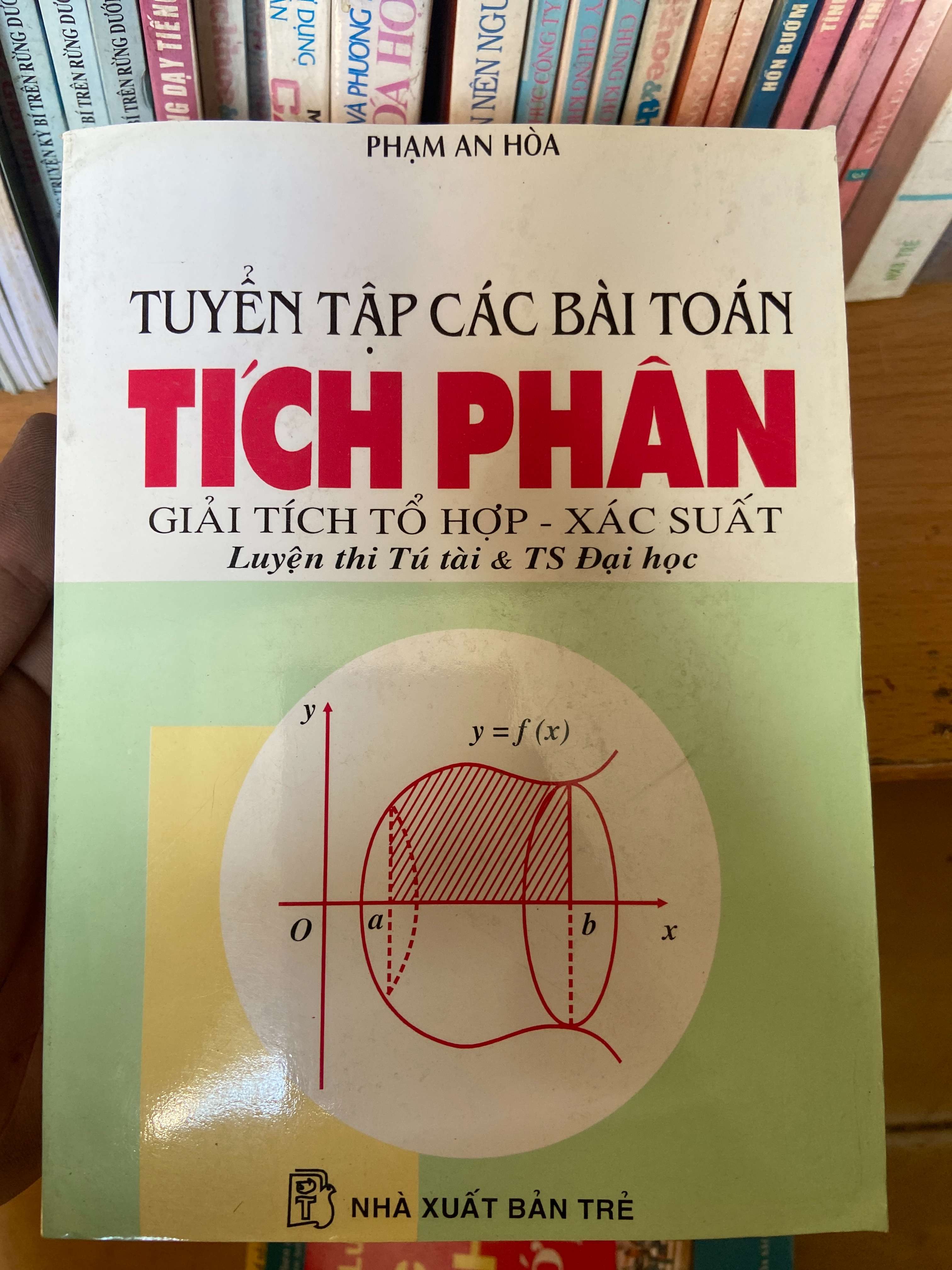 Tuyển Tập Các Bài Toán Tích Phân, Giải Tích Tổ Hợp, Xác Suất - Phạm An Hòa 1999 Tham khảo - luyện thi VAVO-AK1T2