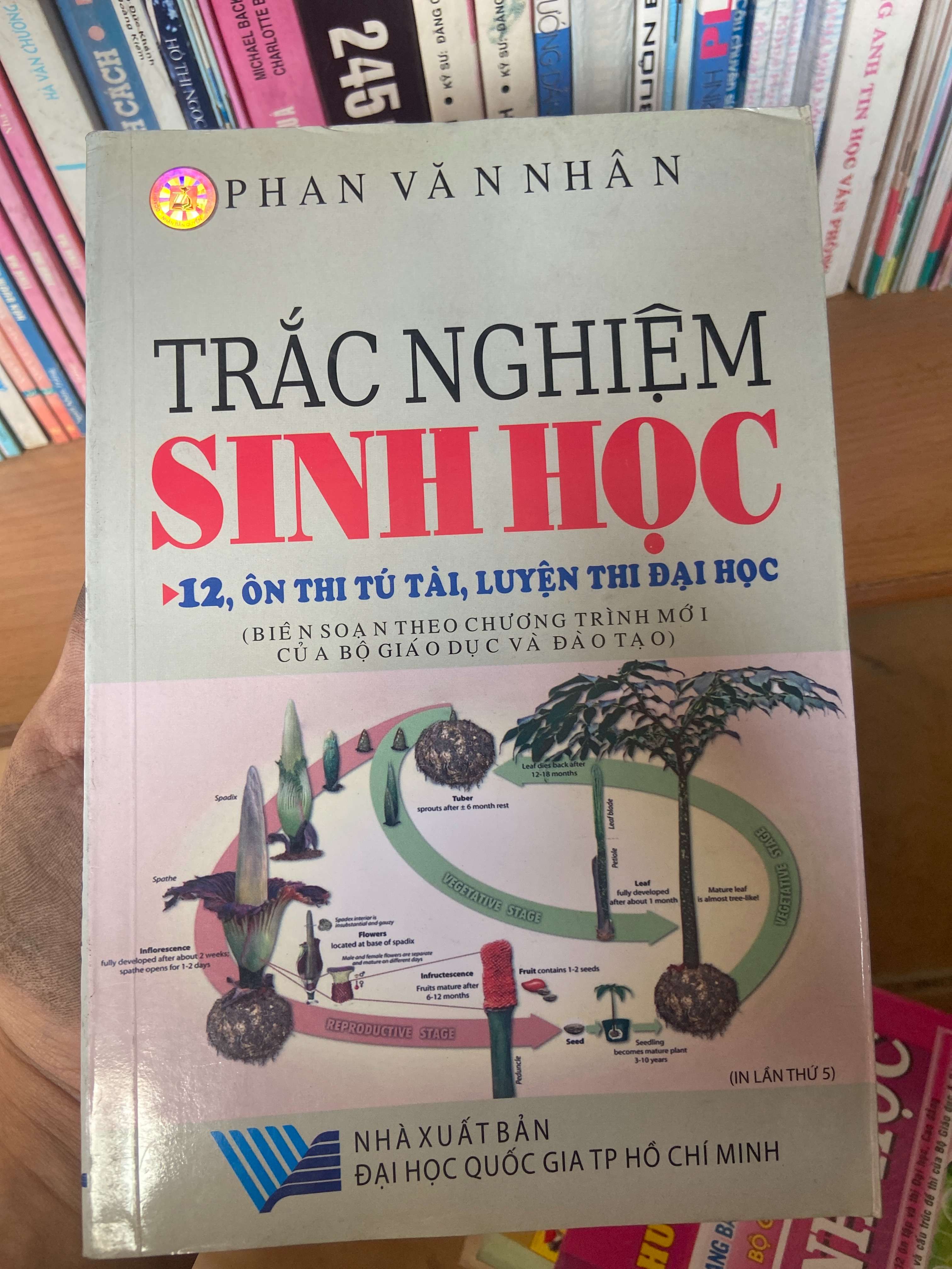 Trắc Nghiệm Sinh Học 12 (Ôn Thi Tú Tài, Luyện Thi Đại Học) - Phan Văn Nhân 2007 Tham khảo - luyện thi VAVO-AK1T3