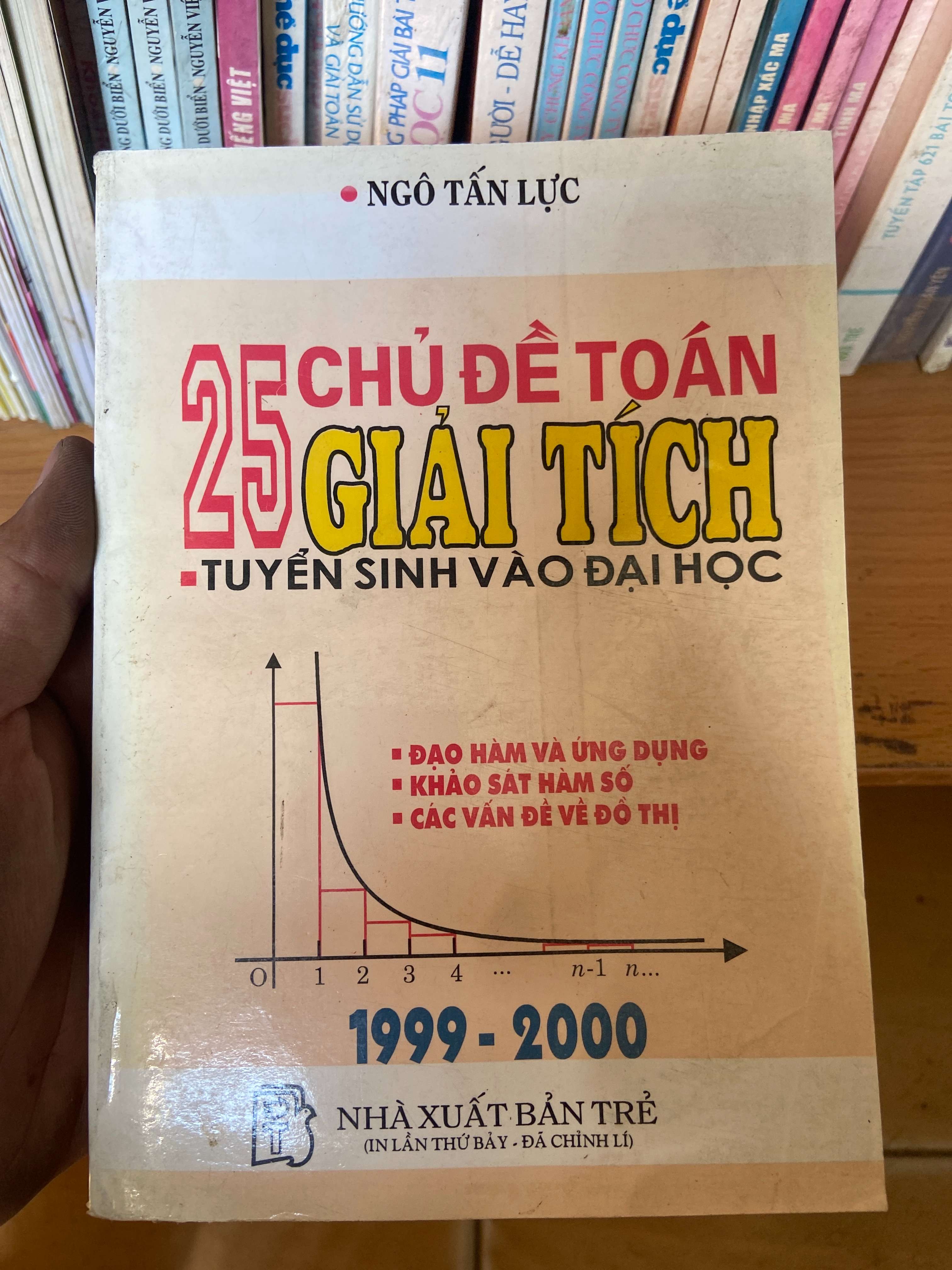 25 Chủ Đề Toán Giải Tích Tuyển Sinh Vào Đại Học - Ngô Tấn Lực 1999 Tham khảo - luyện thi VAVO-AK1T2