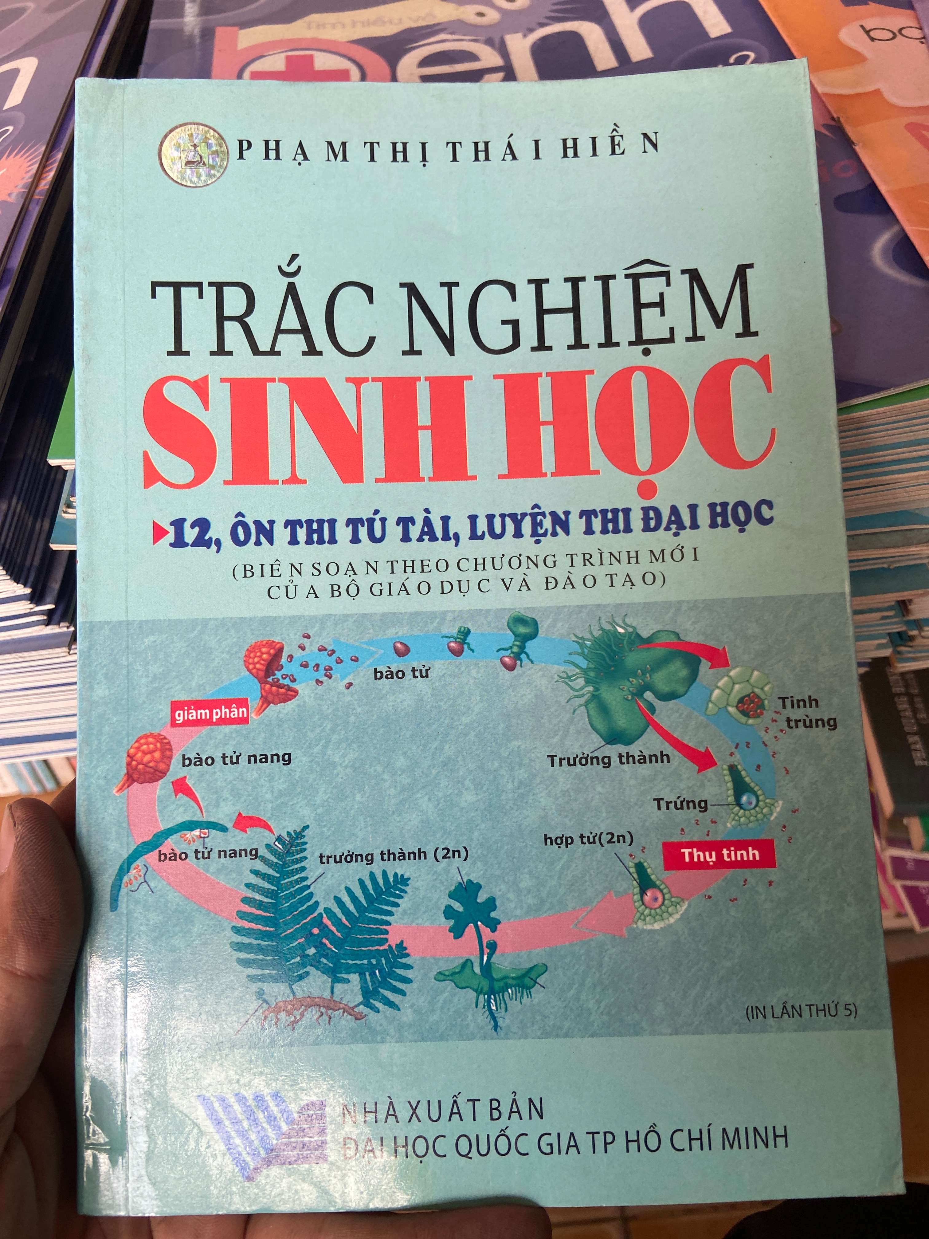 Trắc Nghiệm Sinh Học 12 Ôn Thi Tú Tài, Luyện Thi Đại Học - Phạm Thị Thái Hiền 2007 Tham khảo - luyện thi VAVO-AK2ST1