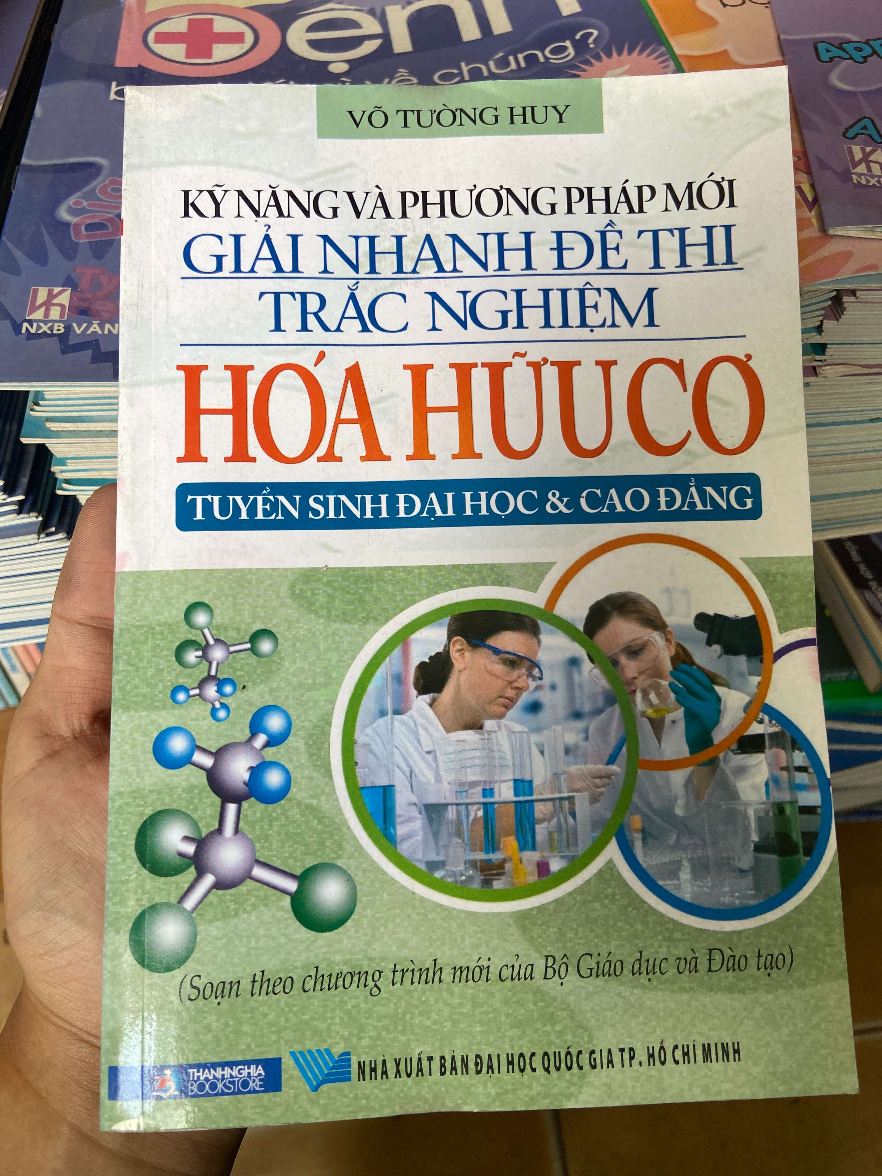 Kỹ Năng Và Phương Pháp Mới Giải Nhanh Đề Thi Trắc Nghiệm Hóa Hữu Cơ - Võ Tường Huy 2013 Tham khảo - luyện thi VAVO-AK2ST1