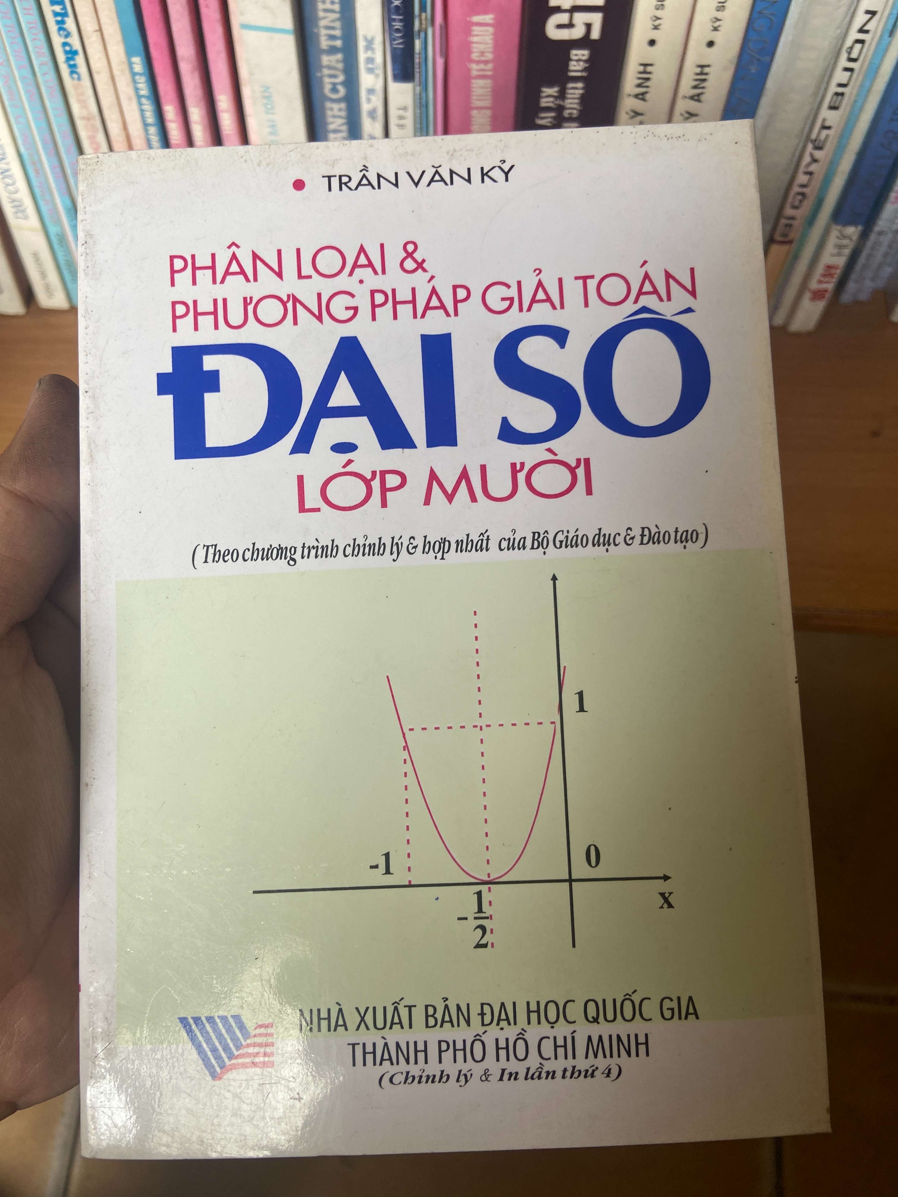 Phân Loại & Phương Pháp Giải Toán Đại Số Lớp Mười - Trần Văn Kỷ 2001 Tham khảo - luyện thi VAVO-AK1T3