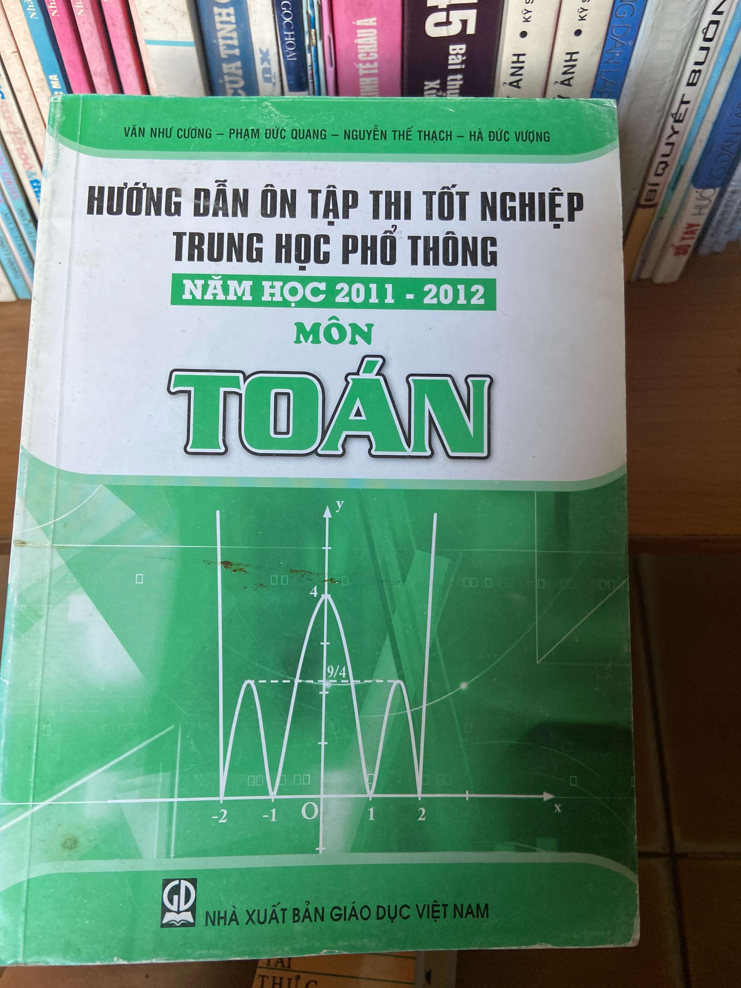 Hướng Dẫn Ôn Tập Thi Tốt Nghiệp Trung Học Phổ Thông Năm Học 2011–2012 Môn Toán - Vân Như Cương, Phạm Đức Quang, Nguyễn Thế Thạch, Hà Đức Vượng 2012 Tham khảo - luyện thi VAVO-AK1T2