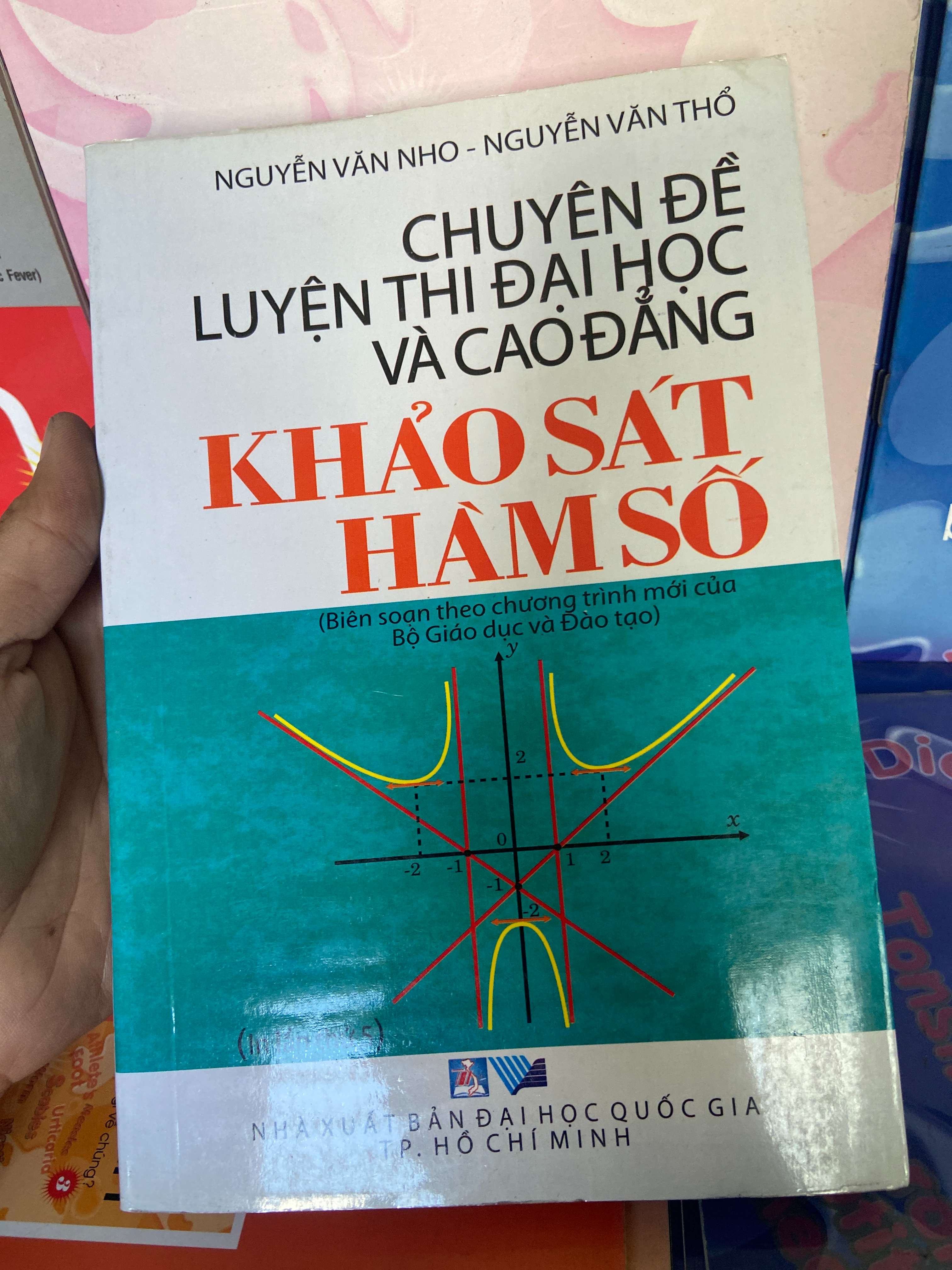 Khảo Sát Hàm Số (Chuyên Đề Luyện Thi Đại Học Và Cao Đẳng) - Nguyễn Văn Nho, Nguyễn Văn Thổ 2006 Tham khảo - luyện thi VAVO-AK1T1