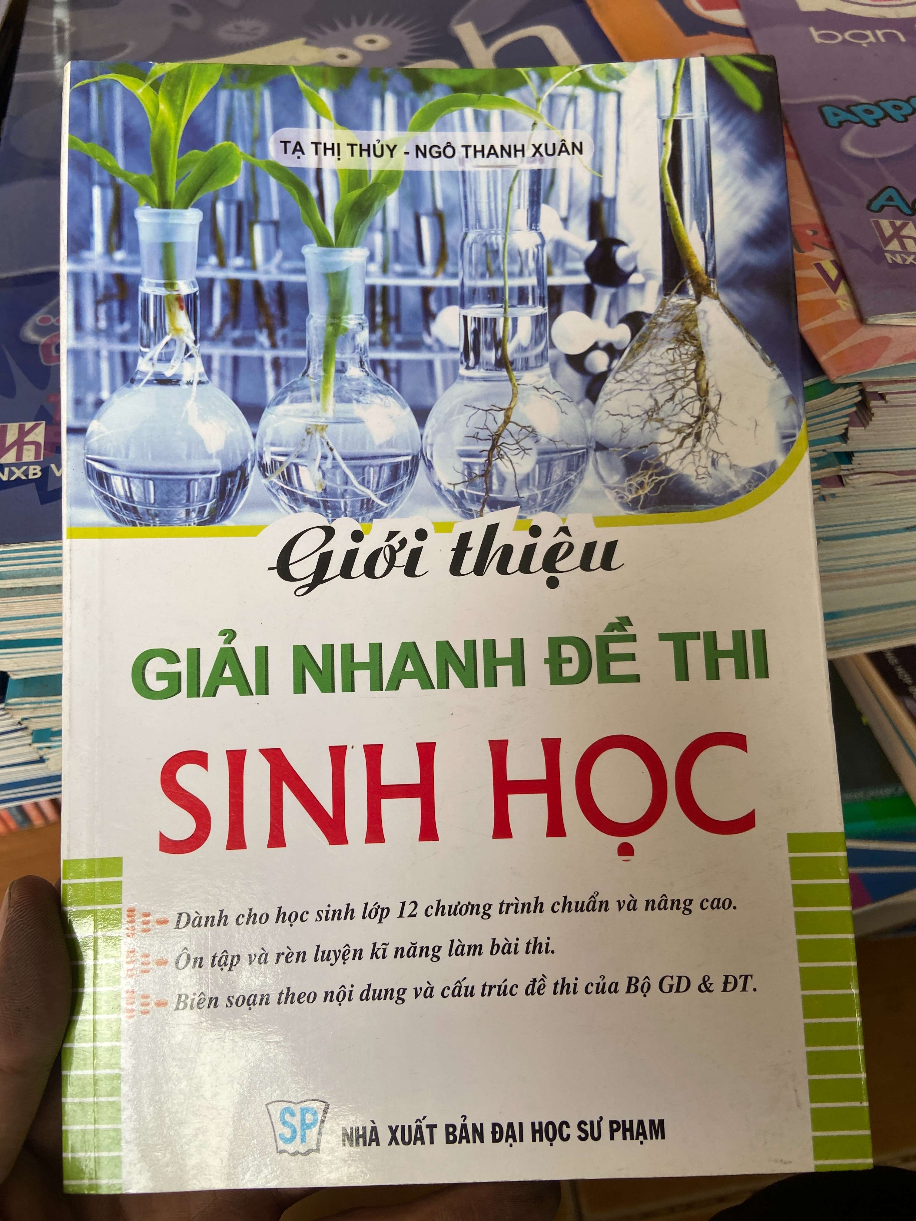Giới Thiệu Giải Nhanh Đề Thi Sinh Học - Tạ Thị Thủy, Ngô Thanh Xuân 2011 Tham khảo - luyện thi VAVO-AK2ST1