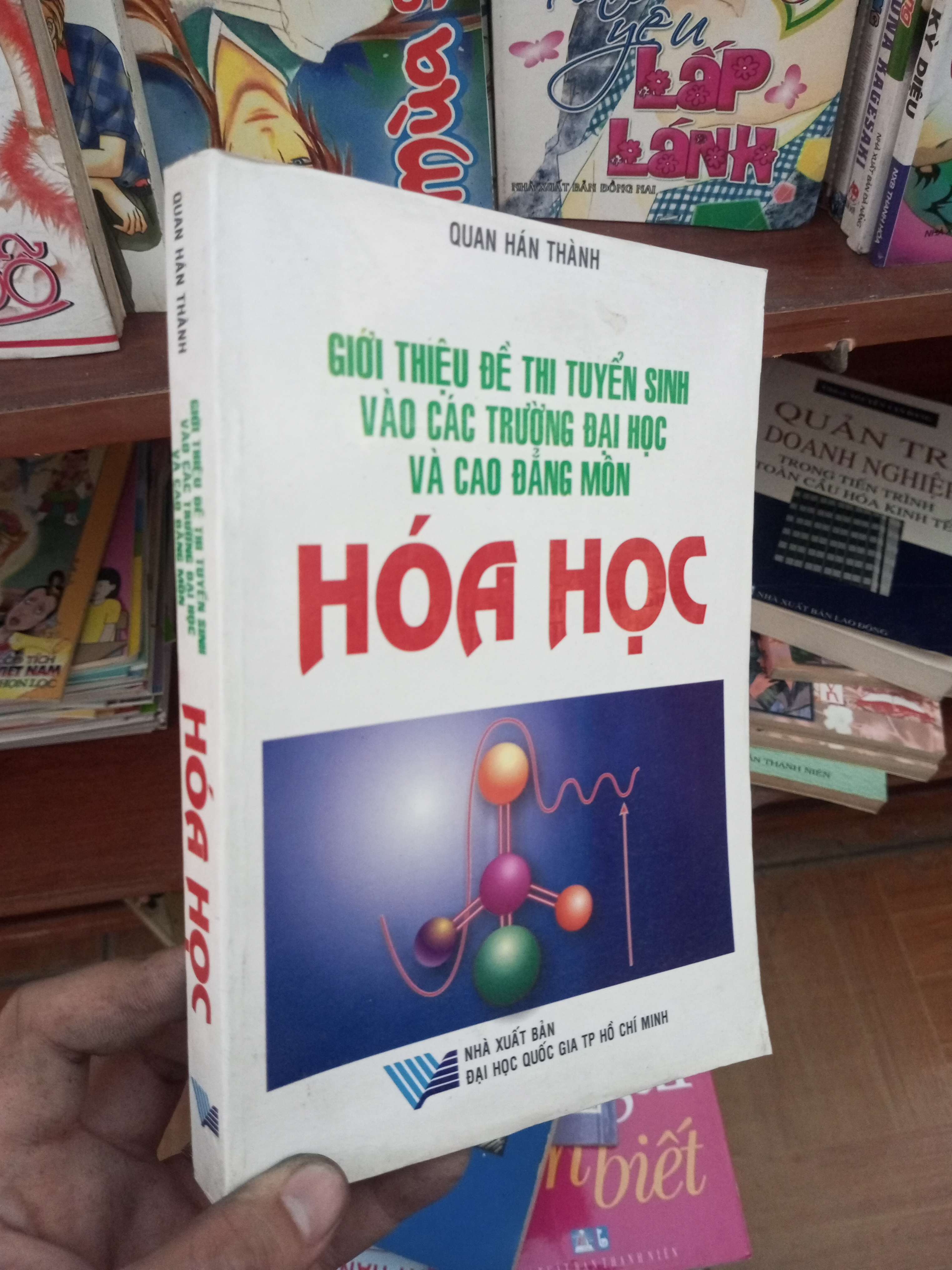 Giới thiệu đề thi tuyển sinh vào các trường đại học và cao đẳng môn Hoá Học - Hán Thành 2003 Tham khảo - luyện thi VAVO-AK19