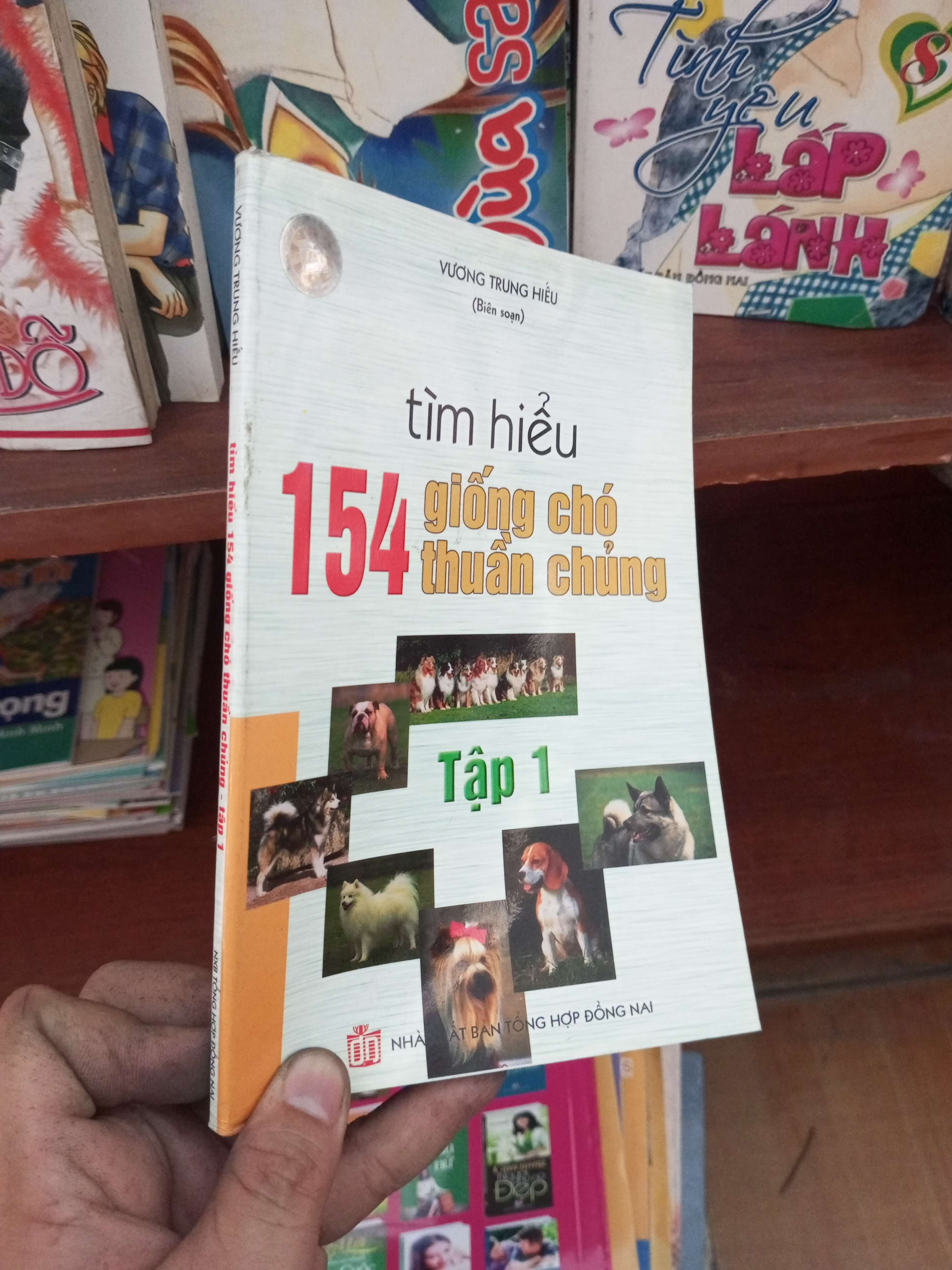 Tìm hiểu 154 giống chó thuần chủng tập 1 - Trung Hiếu 2006 Sách kiến thức tổng hợp VAVO-AK19