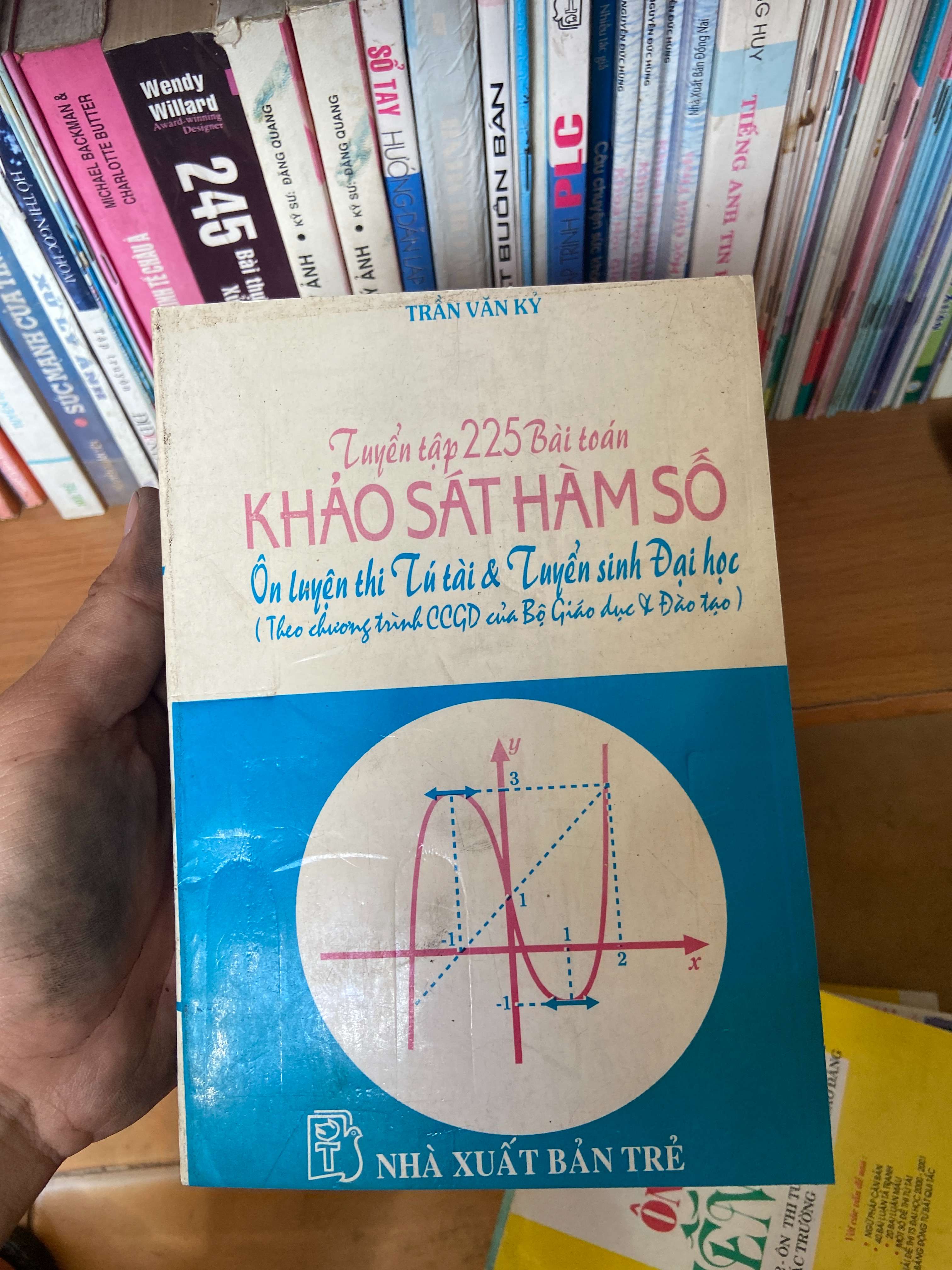 Tuyển Tập 225 Bài Toán Khảo Sát Hàm Số (Ôn Luyện Thi Tú Tài & Tuyển Sinh Đại Học, Theo Chương Trình CCGD Của Bộ Giáo Dục & Đào Tạo) - Trần Văn Kỷ 1999 Tham khảo - luyện thi VAVO-AK1T2