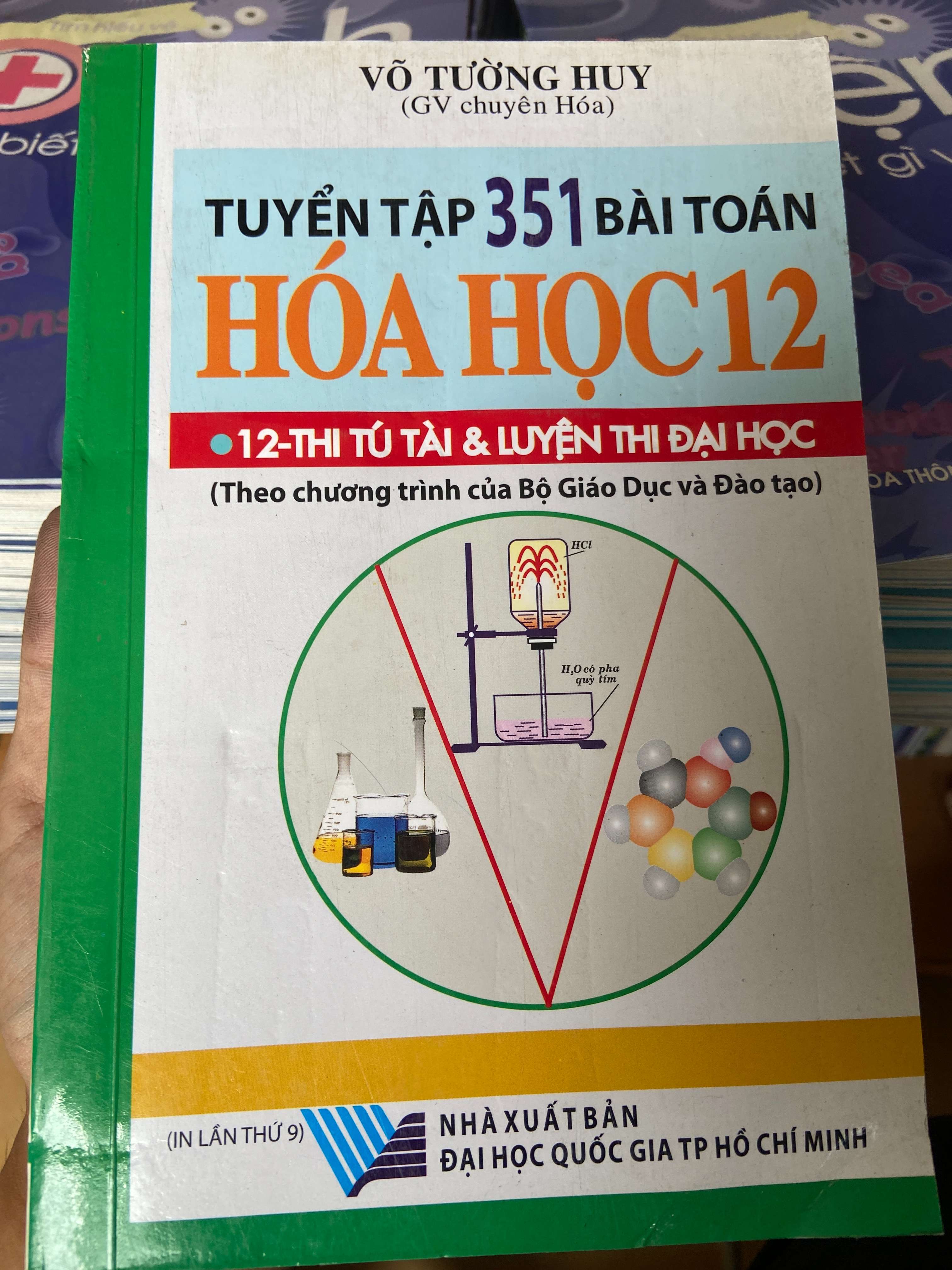 Tuyển Tập 351 Bài Toán Hóa Học 12 - Võ Tường Huy 2008 Tham khảo - luyện thi VAVO-AK2ST1