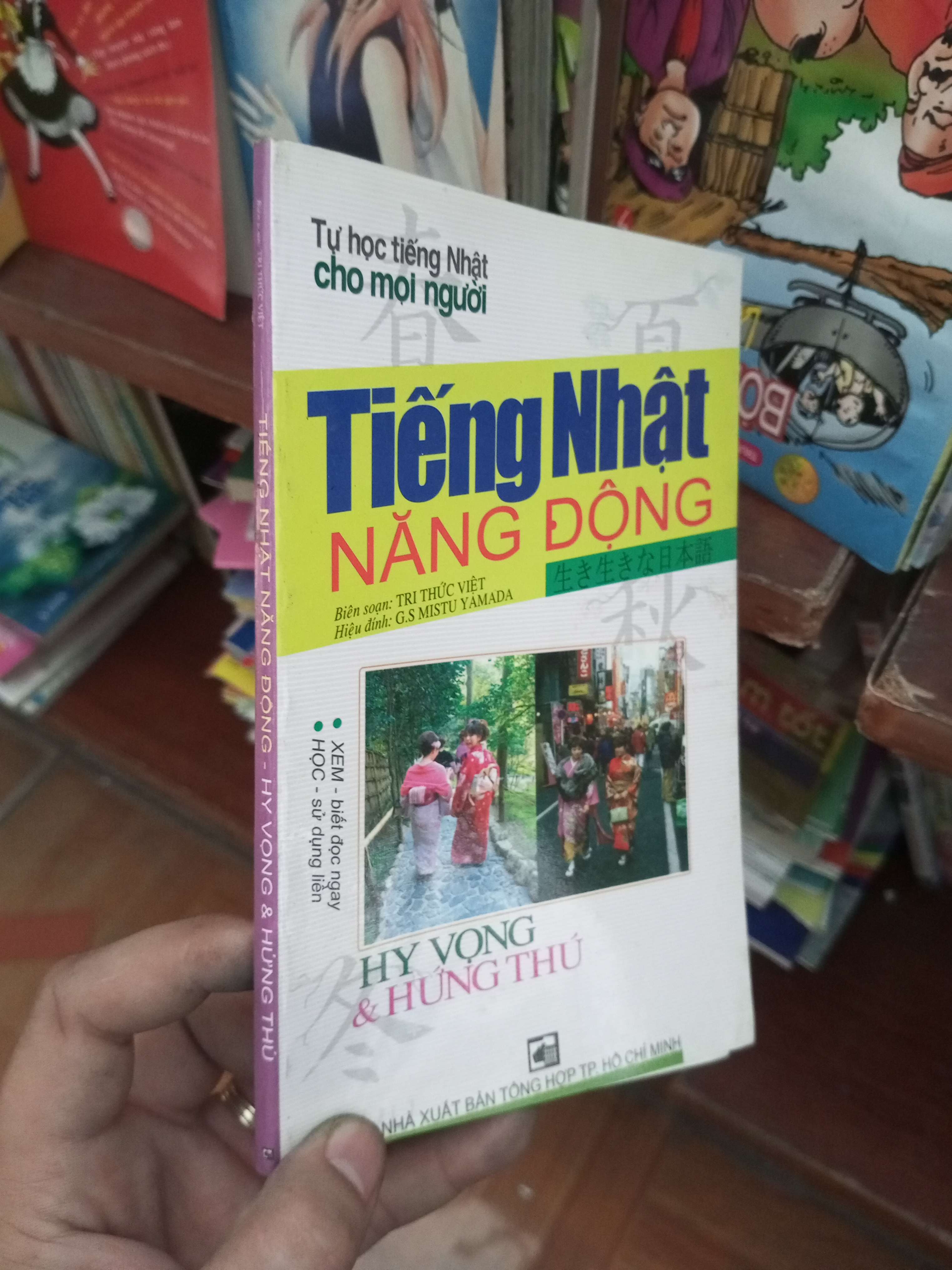 Tiếng Nhật năng động hy vọng và hứng thú - Tri Thức Việt 2010 Sách học tiếng Nhật VAVO-AK19