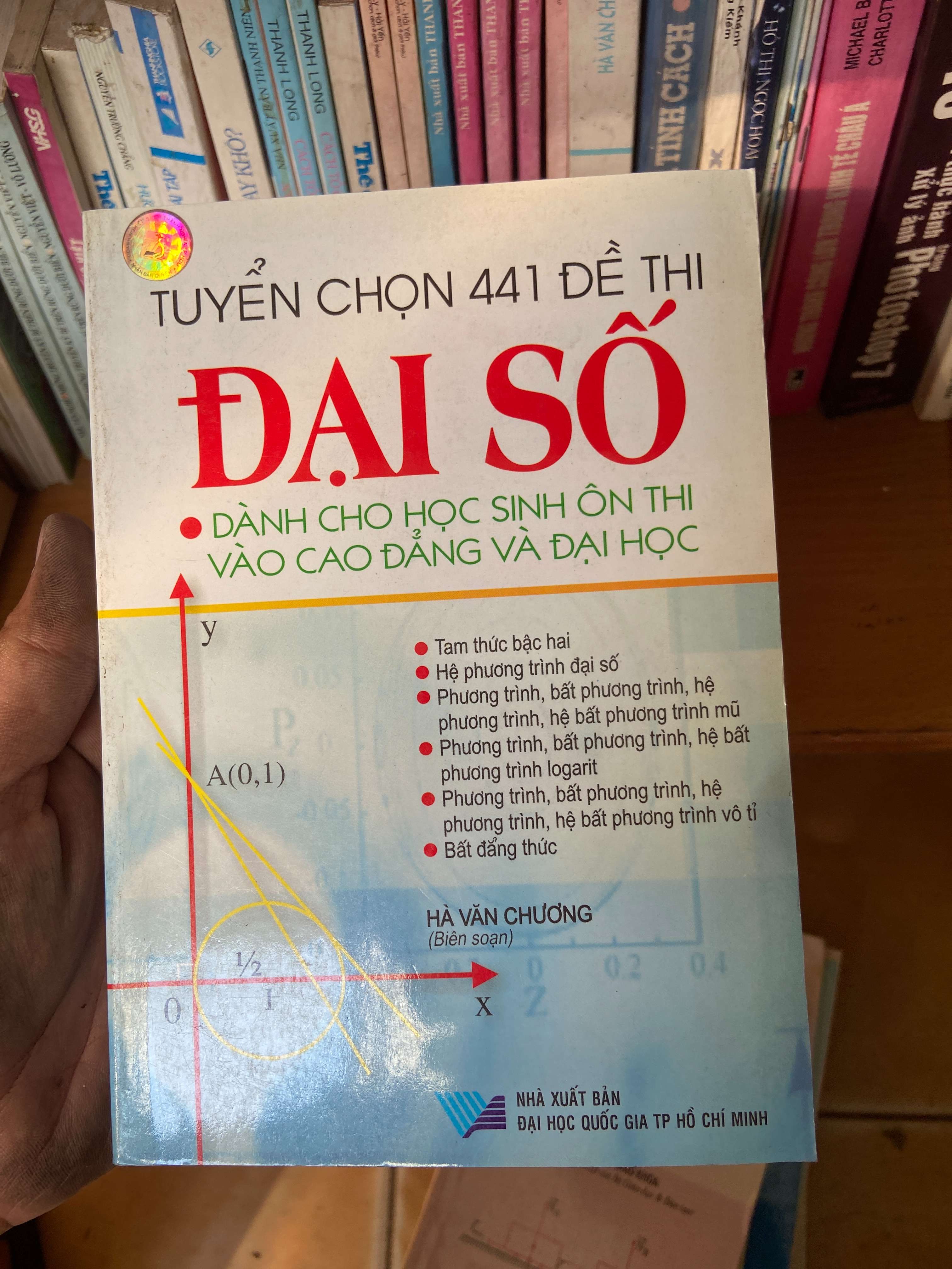 Tuyển Chọn 441 Đề Thi Đại Số (Dành Cho Học Sinh Ôn Thi Vào Cao Đẳng Và Đại Học) - Hà Văn Chương 2005 Tham khảo - luyện thi VAVO-AK1T2