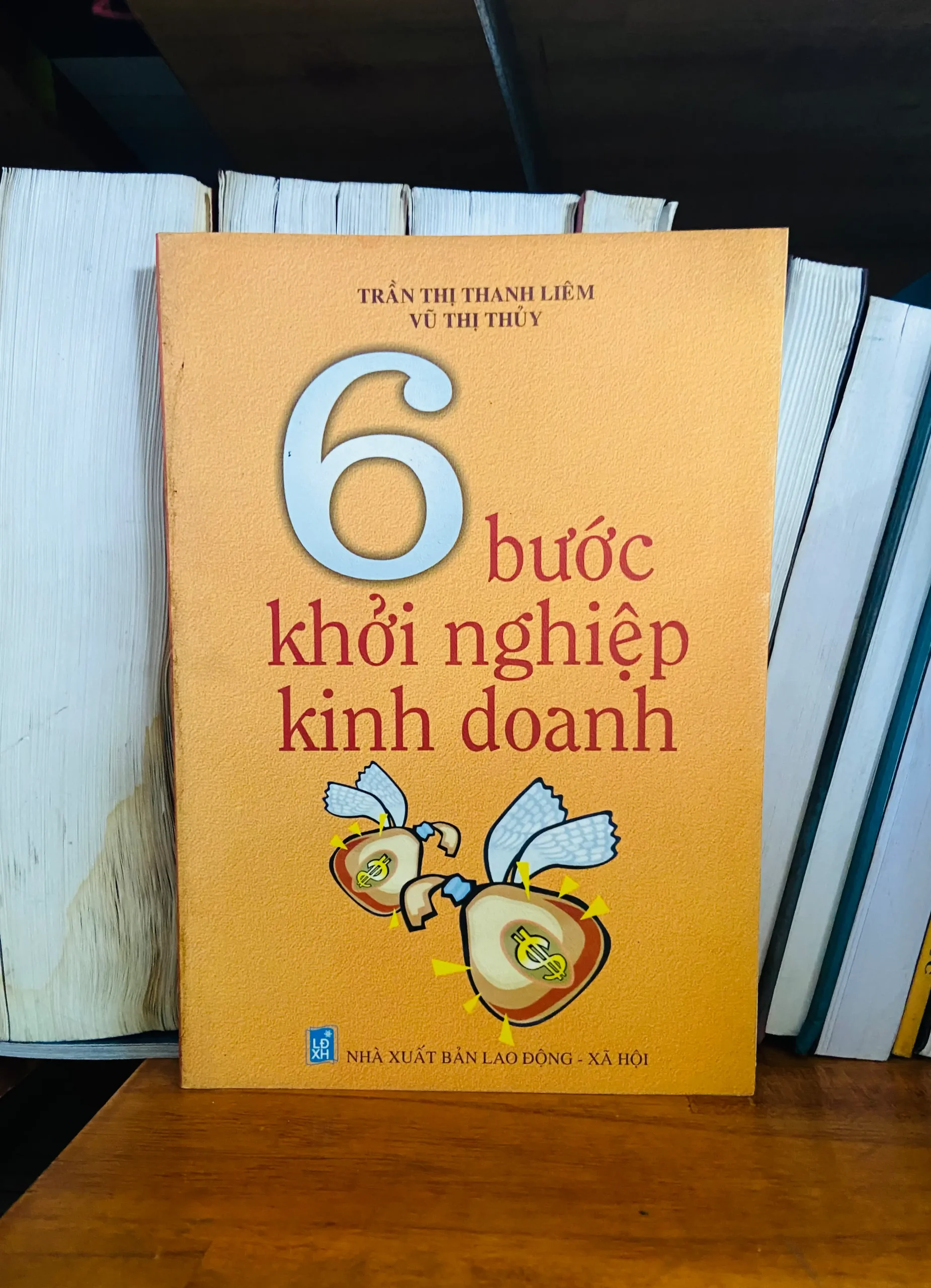 6 bước khởi nghiệp kinh doanh - Trần Thị Thanh Liêm, Vũ Thị Thúy - Kinh doanh VAVOB1T2-108