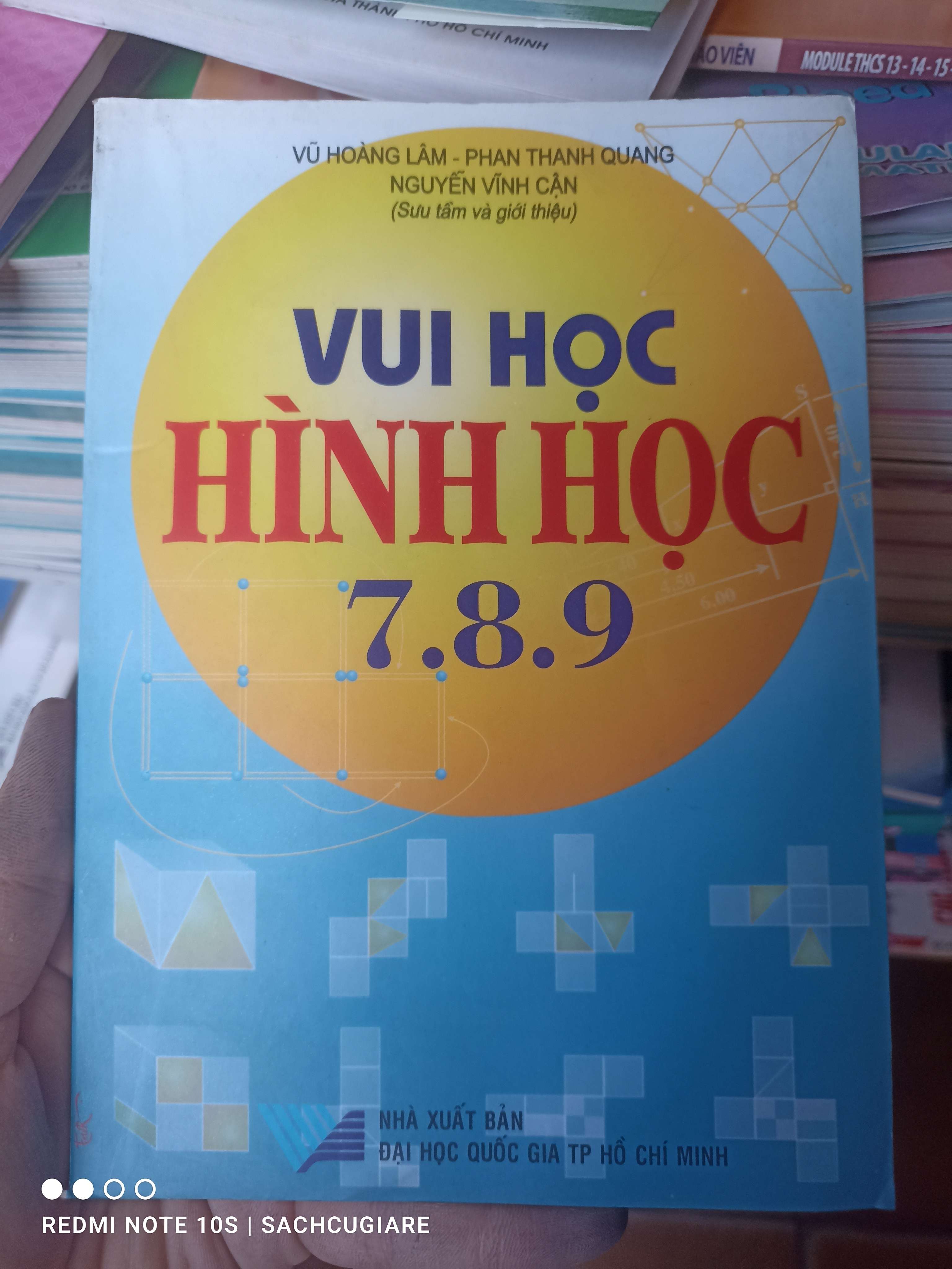 Vui Học Hình Học 7, 8, 9 - Vũ Hoàng Lâm, Phan Thanh Quang, Nguyễn Vĩnh Cẩn 2003 VAVO-AK3ST1