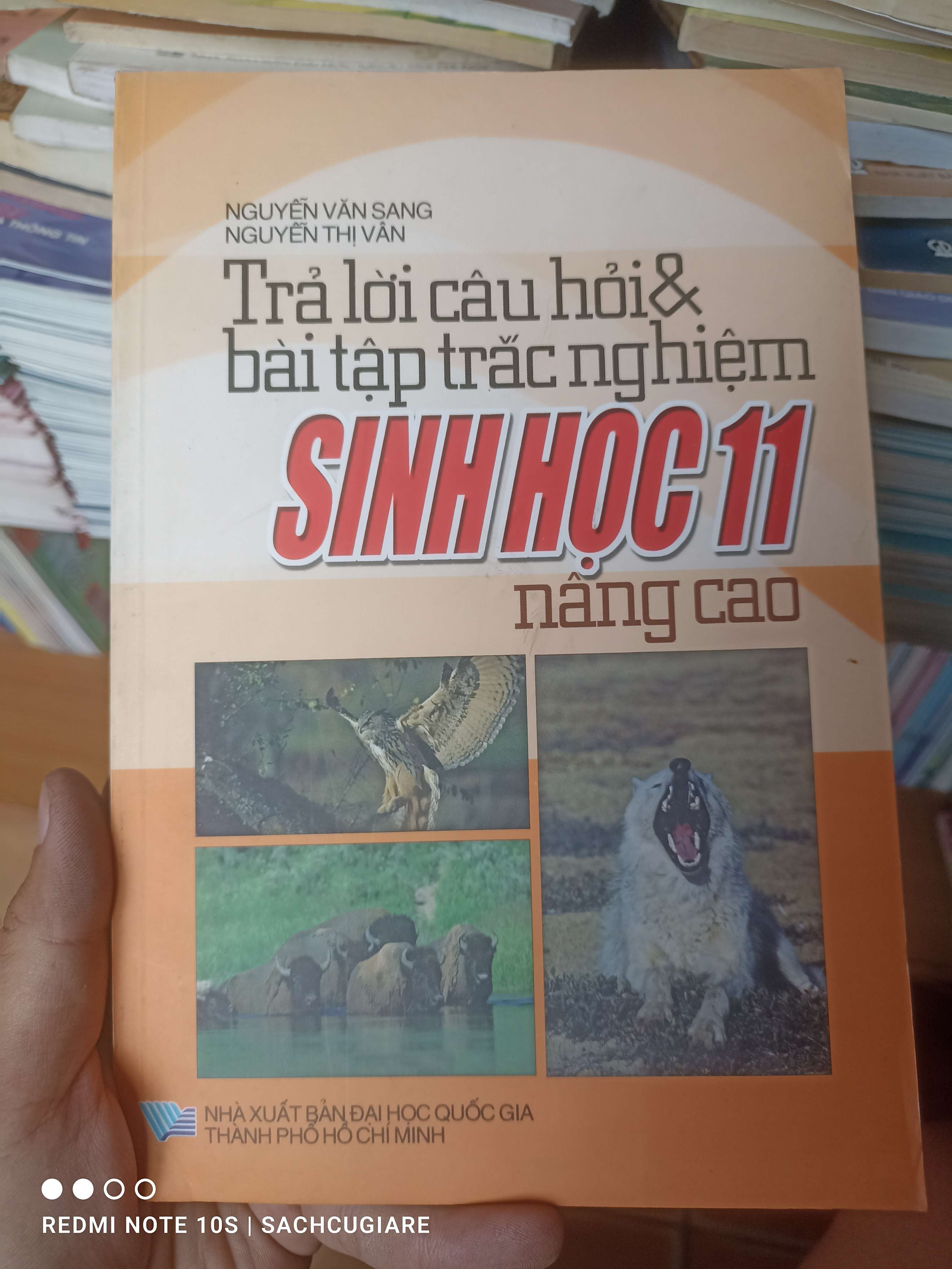 Trả Lời Câu Hỏi & Bài Tập Trắc Nghiệm Sinh Học 11 (Nâng Cao) - Nguyễn Văn Sang, Nguyễn Thị Vân 2007 VAVO-AK2ST3